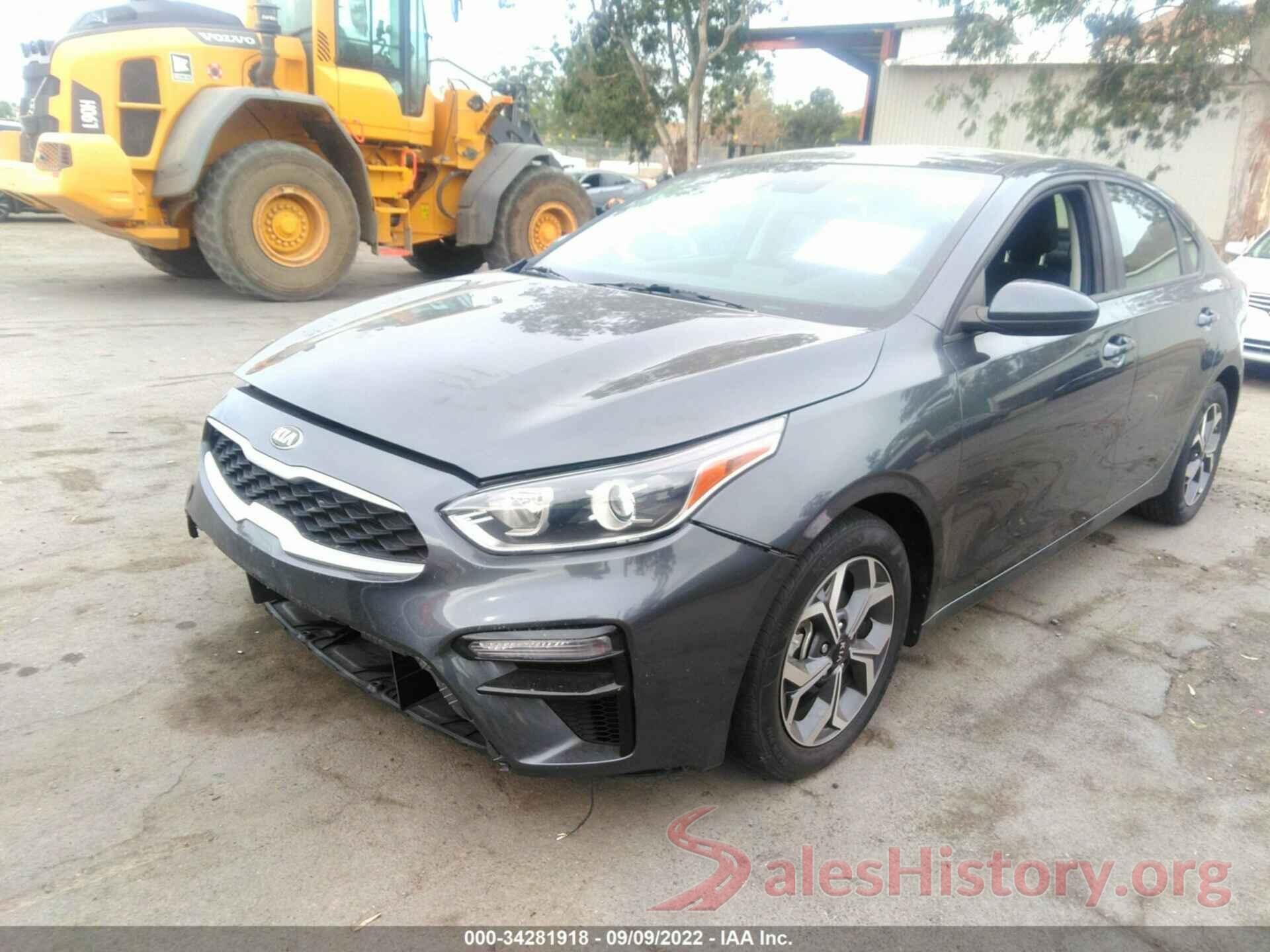 3KPF24AD1KE118744 2019 KIA FORTE