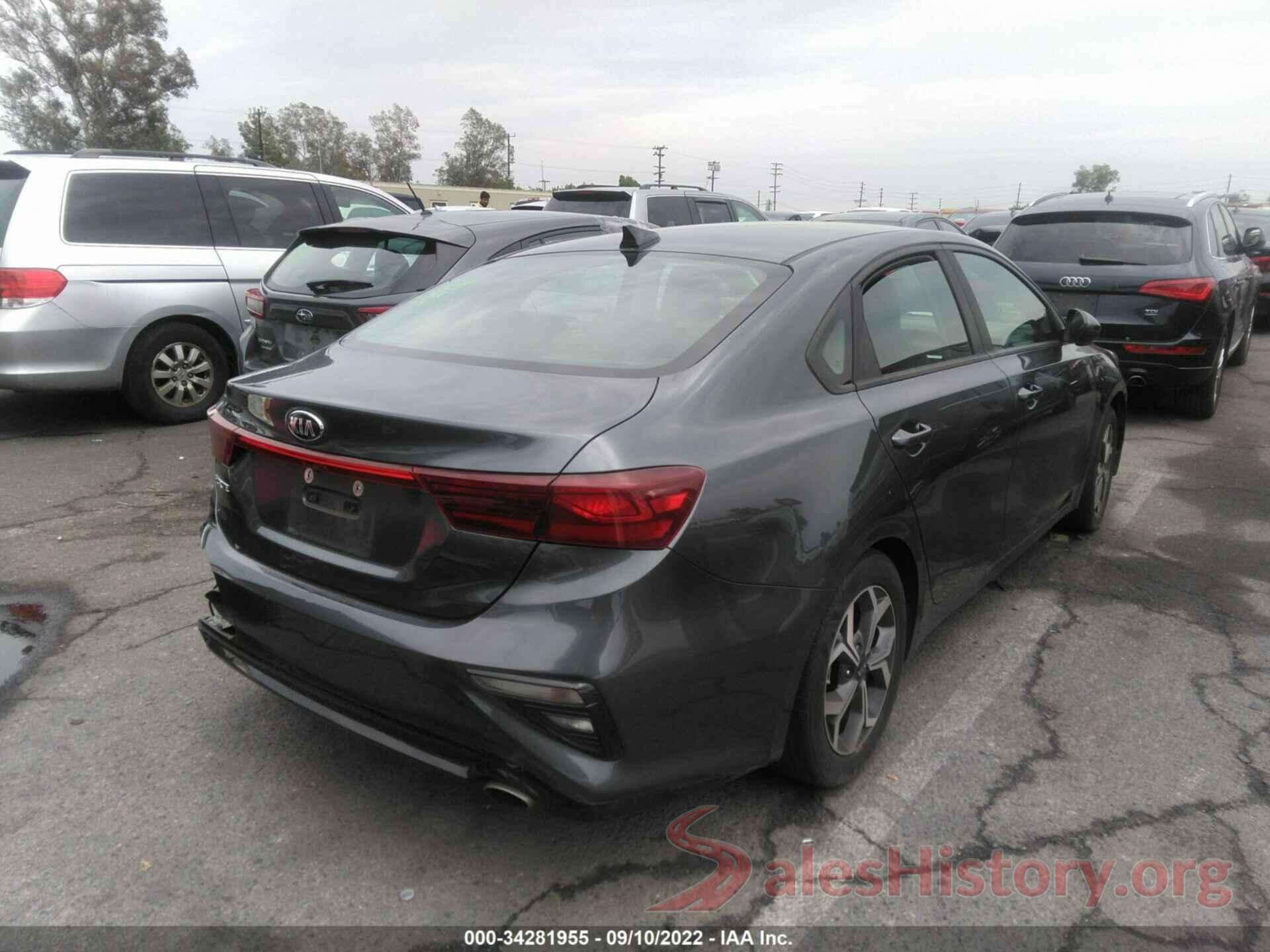 3KPF24AD0KE108965 2019 KIA FORTE