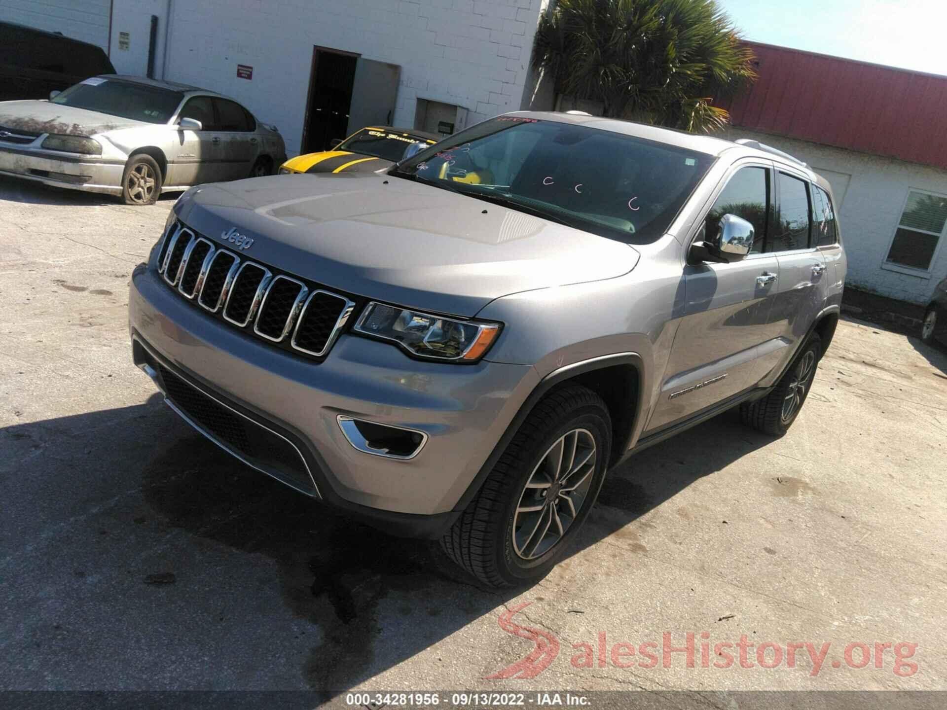 1C4RJFBG4LC263287 2020 JEEP GRAND CHEROKEE