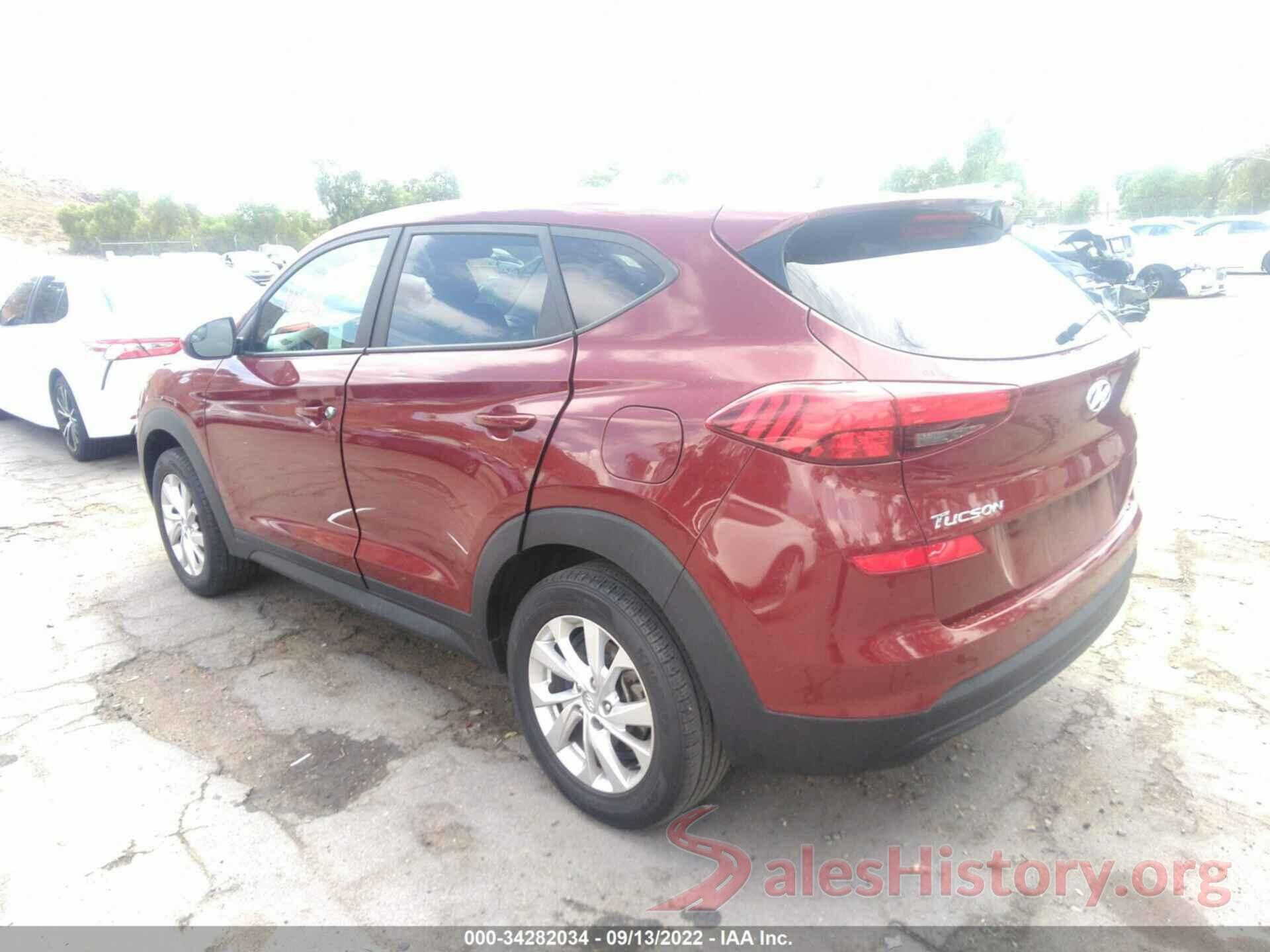 KM8J23A42KU079082 2019 HYUNDAI TUCSON