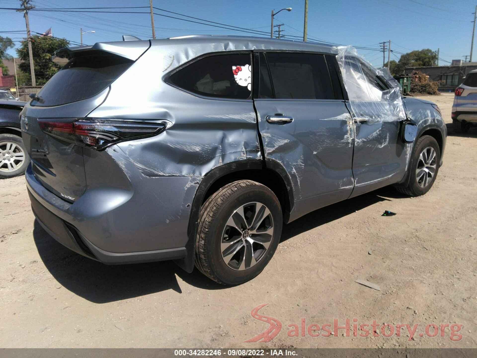 5TDHZRBH4MS143178 2021 TOYOTA HIGHLANDER