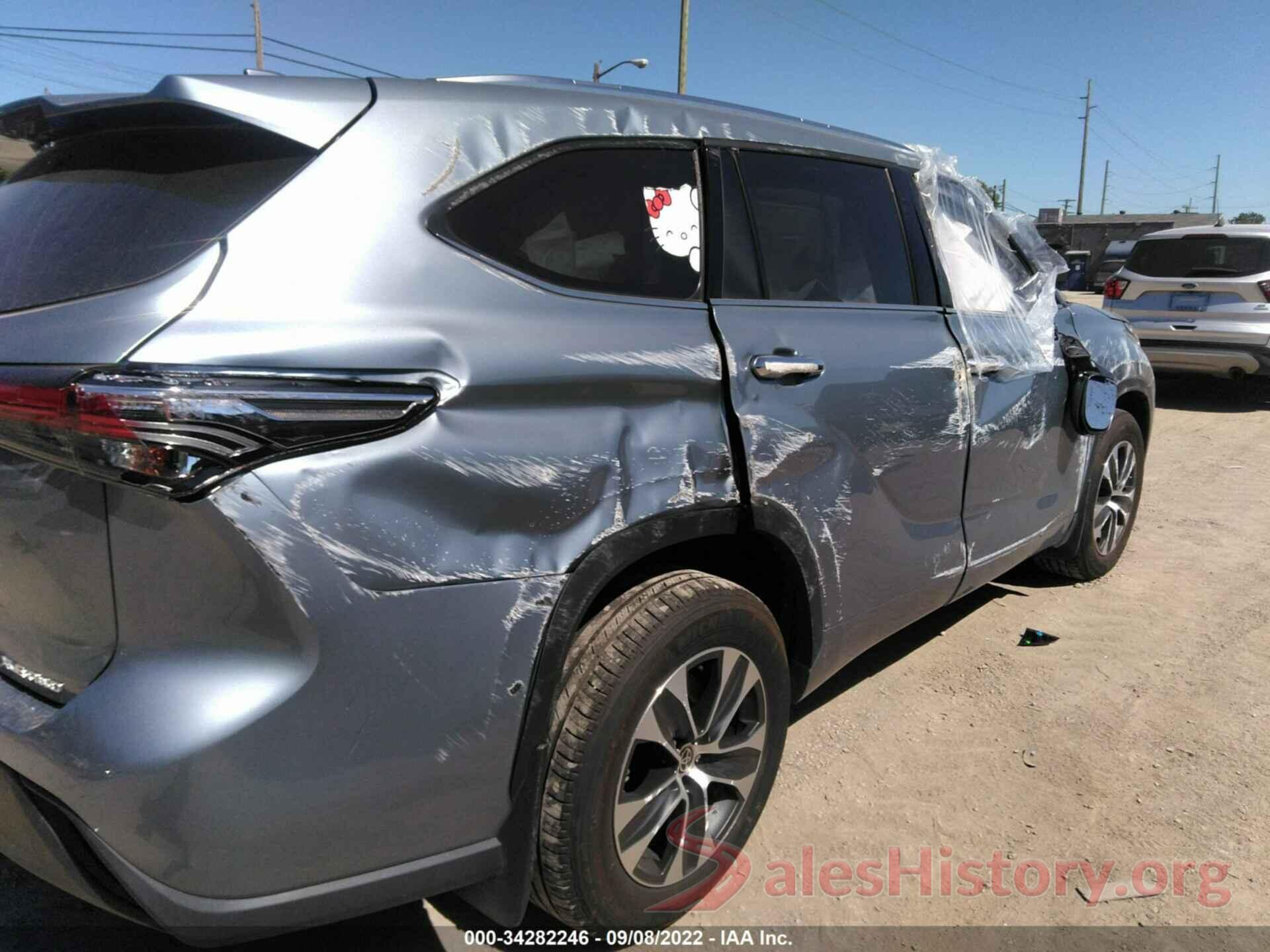 5TDHZRBH4MS143178 2021 TOYOTA HIGHLANDER