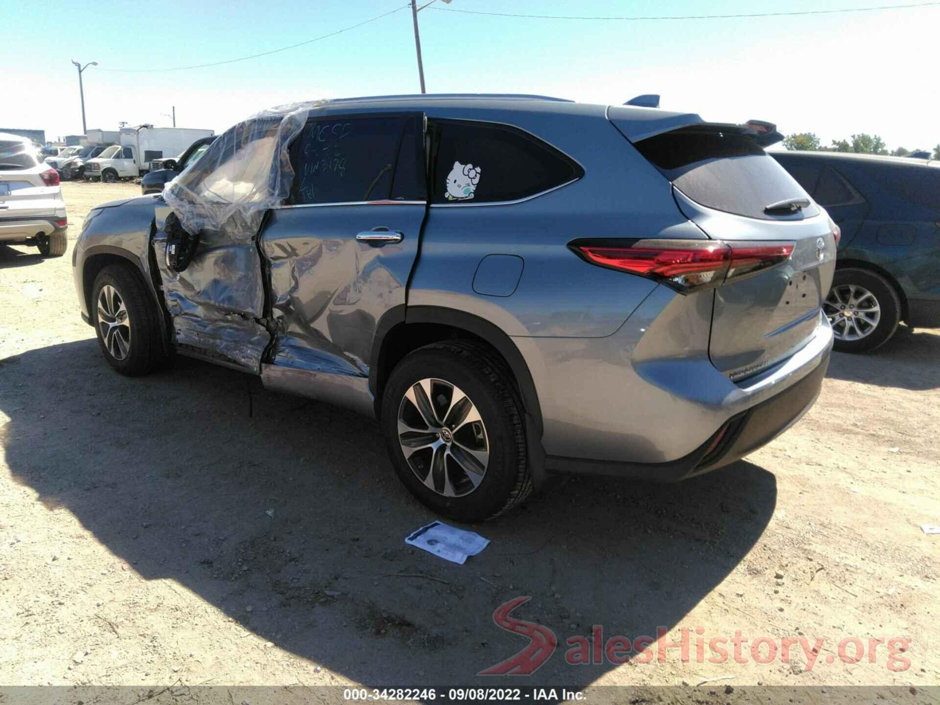 5TDHZRBH4MS143178 2021 TOYOTA HIGHLANDER