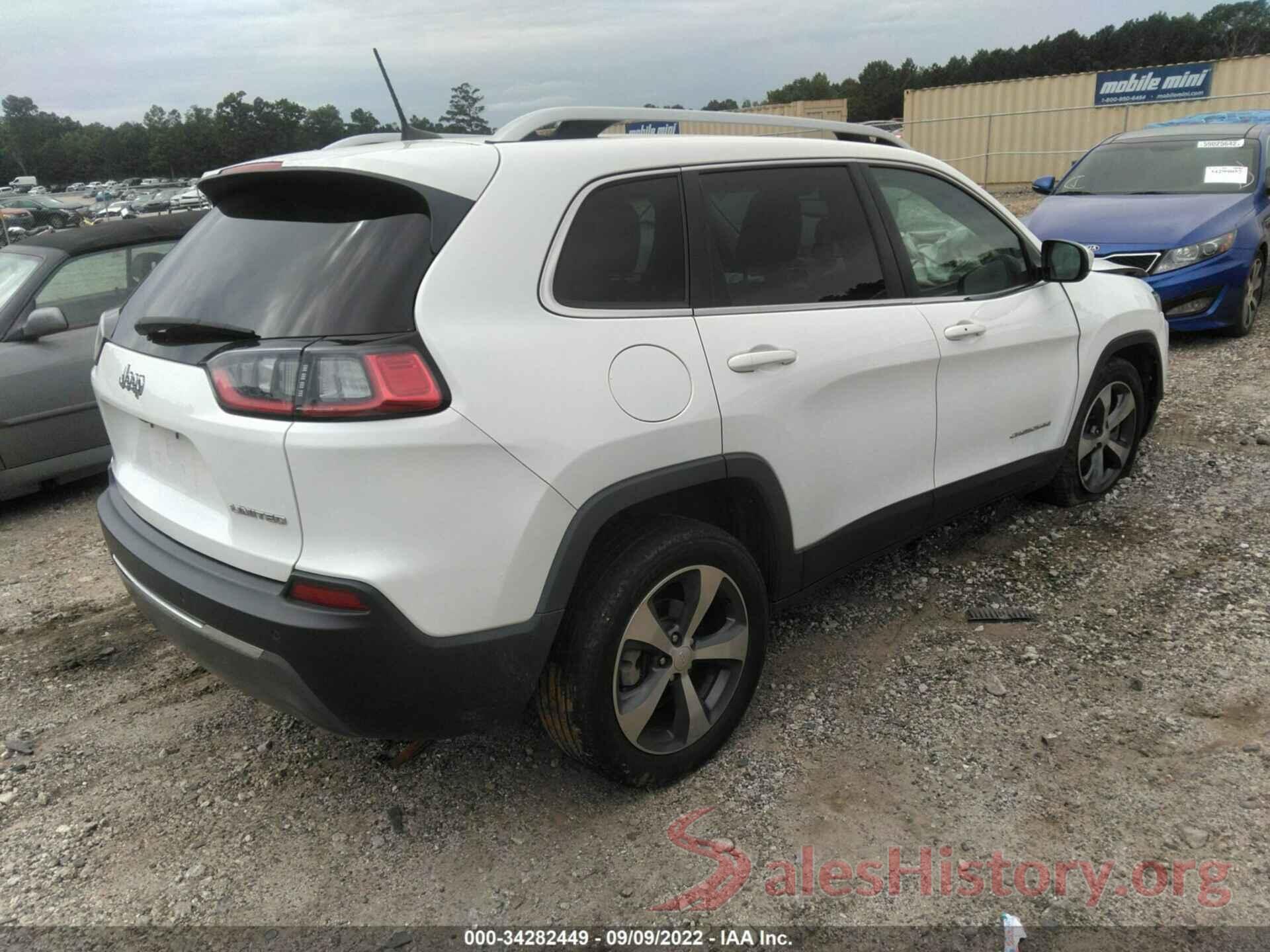 1C4PJLDB9KD411059 2019 JEEP CHEROKEE