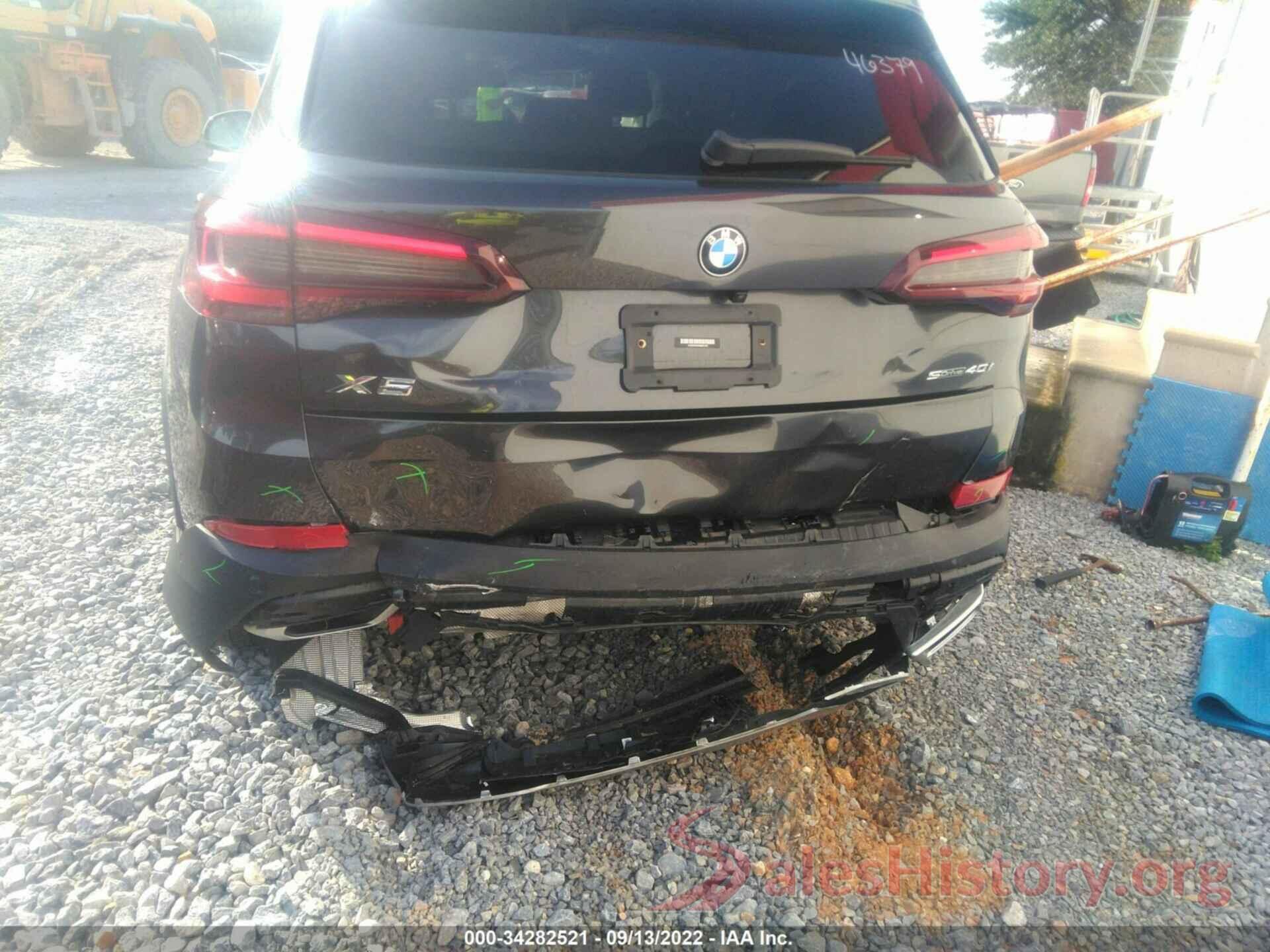 5UXCR4C04N9M01591 2022 BMW X5