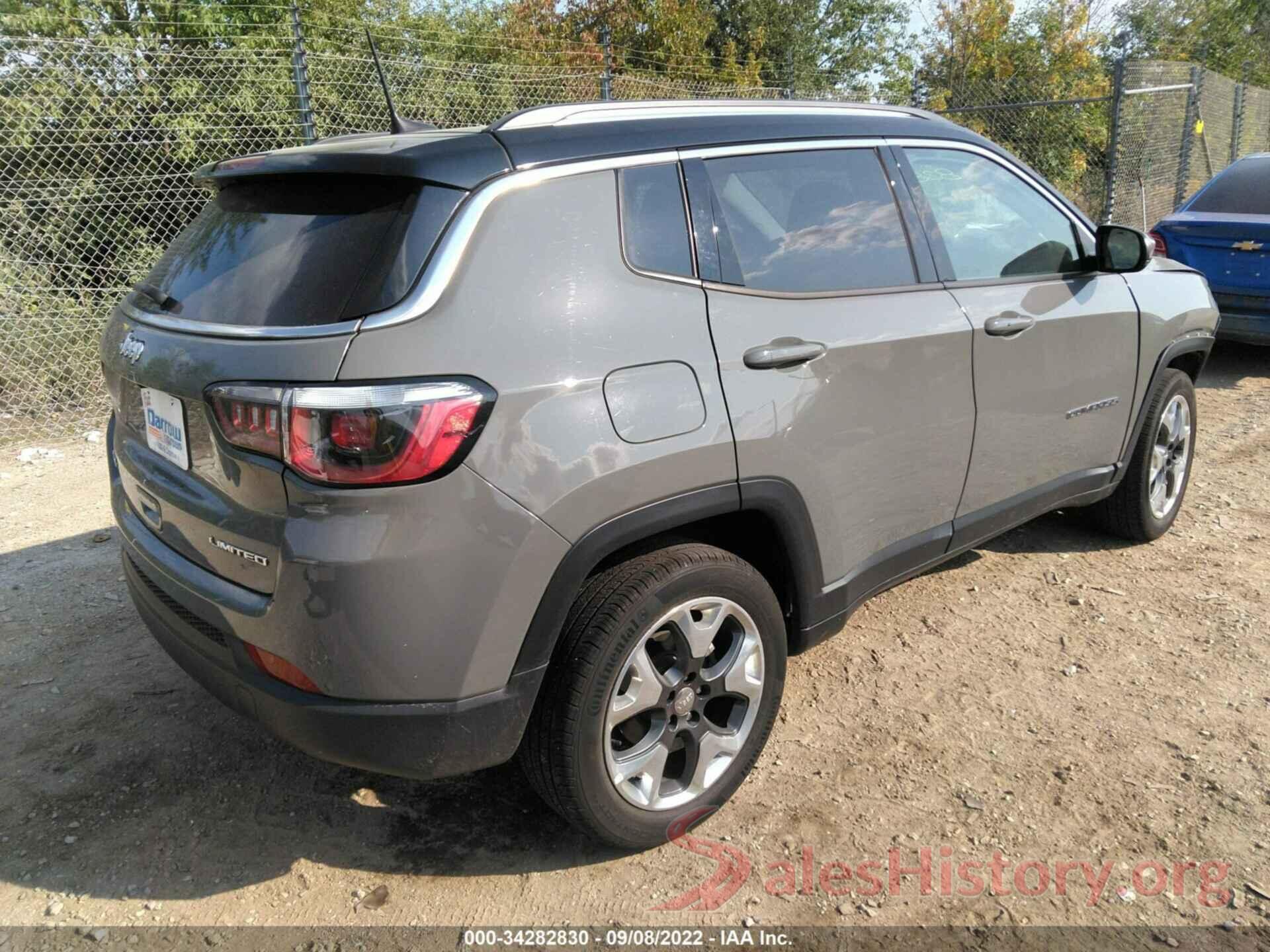 3C4NJDCB4LT240618 2020 JEEP COMPASS