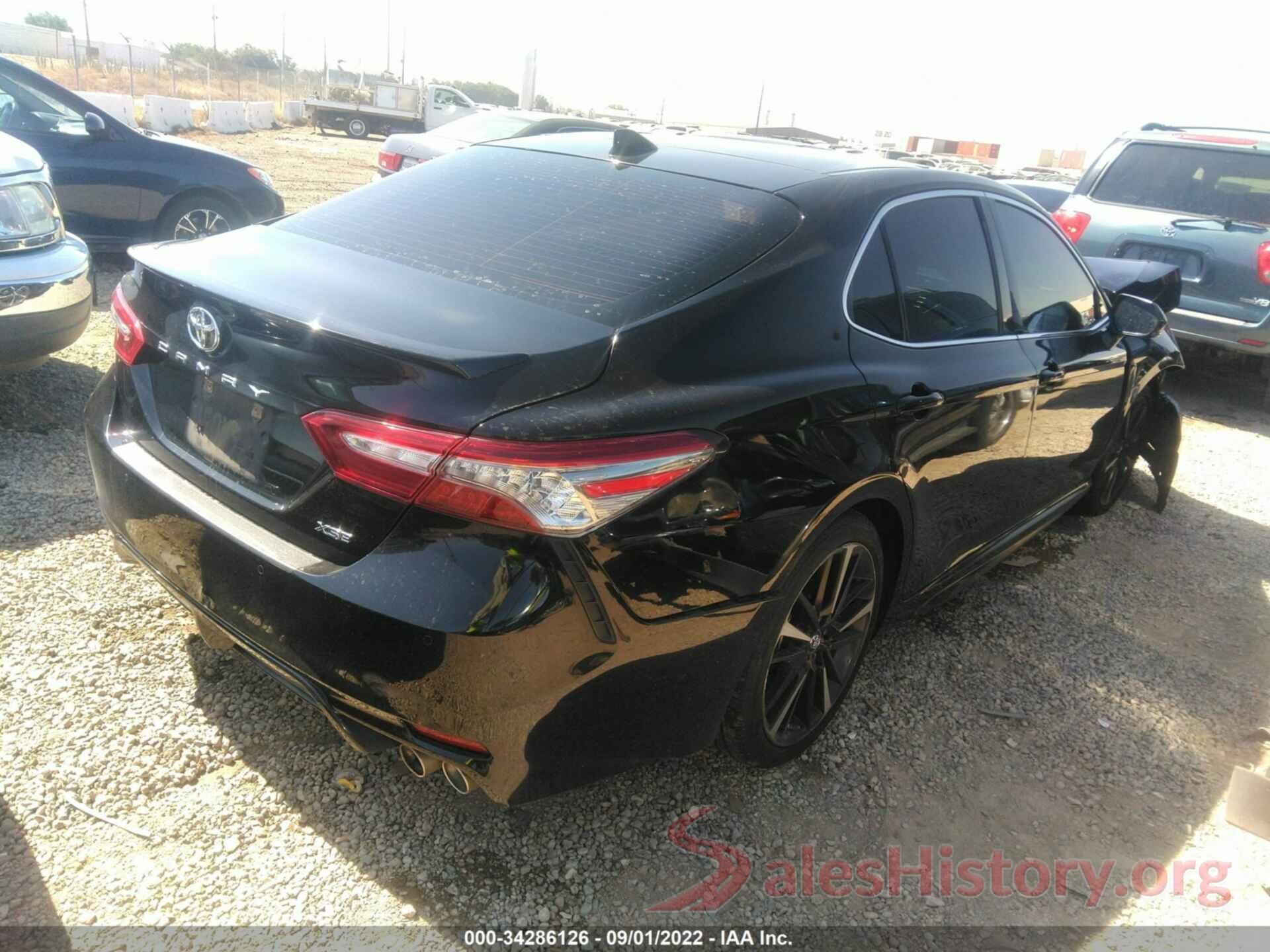 4T1B61HKXJU119134 2018 TOYOTA CAMRY