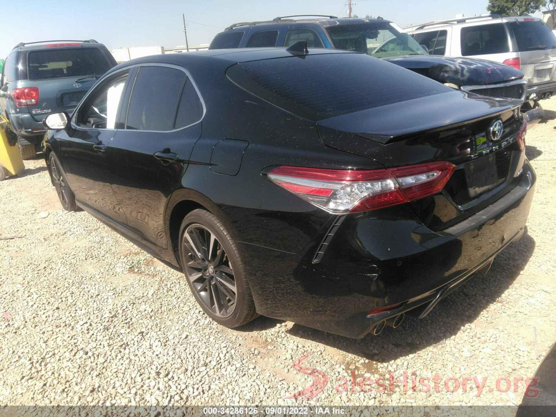 4T1B61HKXJU119134 2018 TOYOTA CAMRY