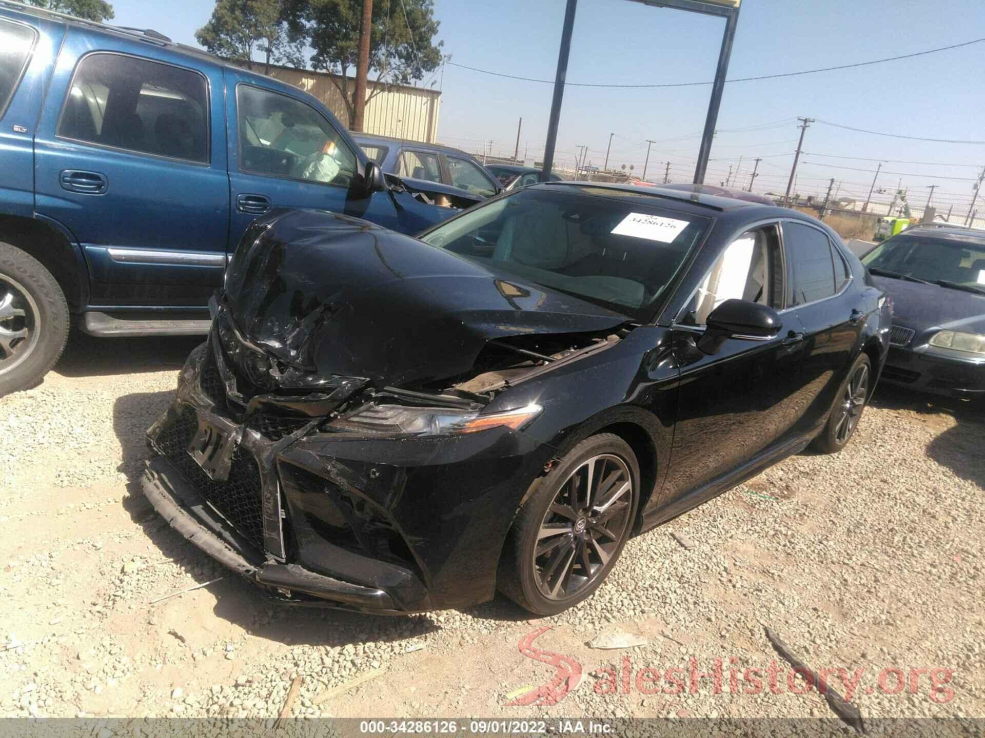 4T1B61HKXJU119134 2018 TOYOTA CAMRY