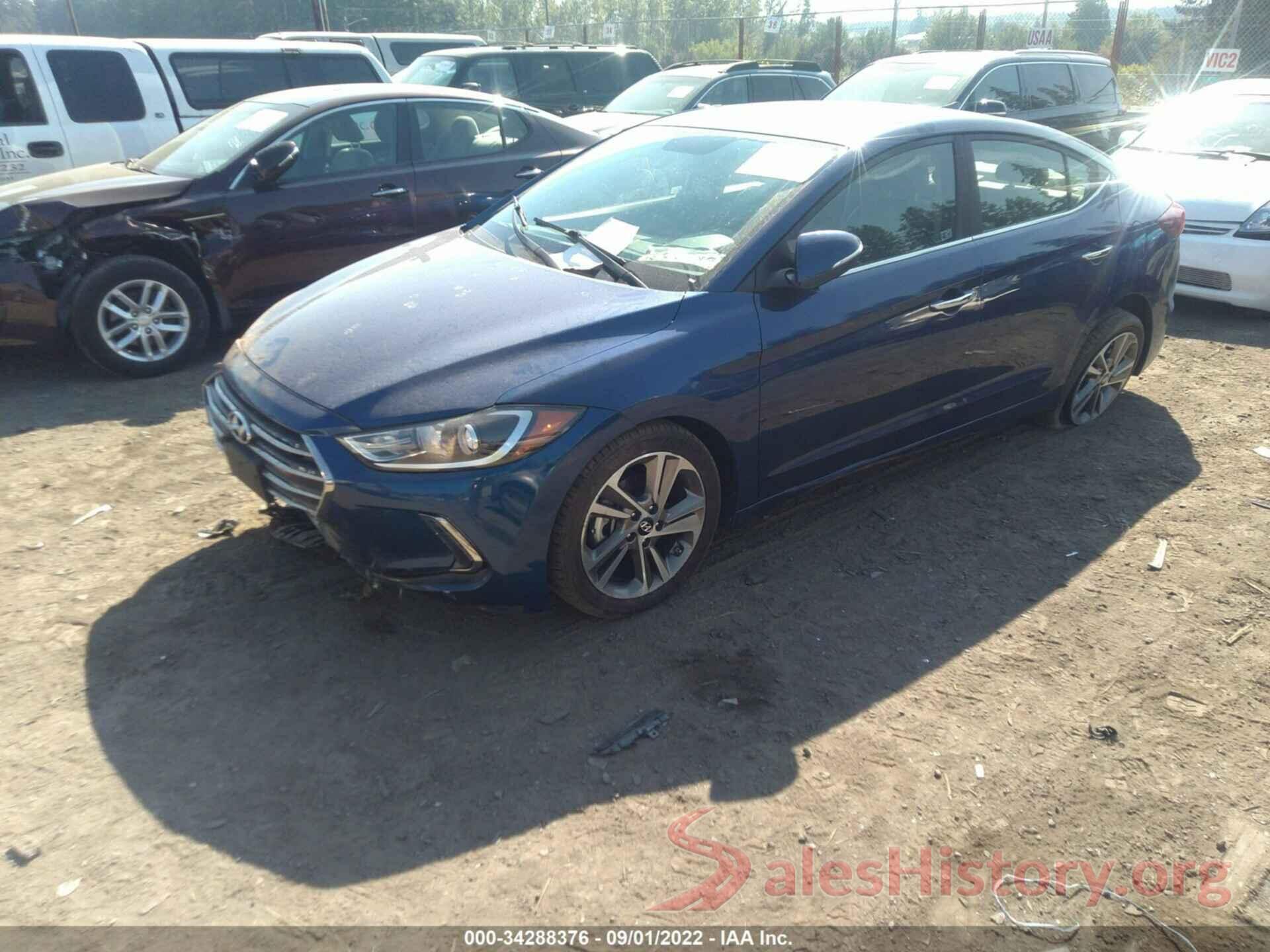 5NPD84LFXHH035550 2017 HYUNDAI ELANTRA