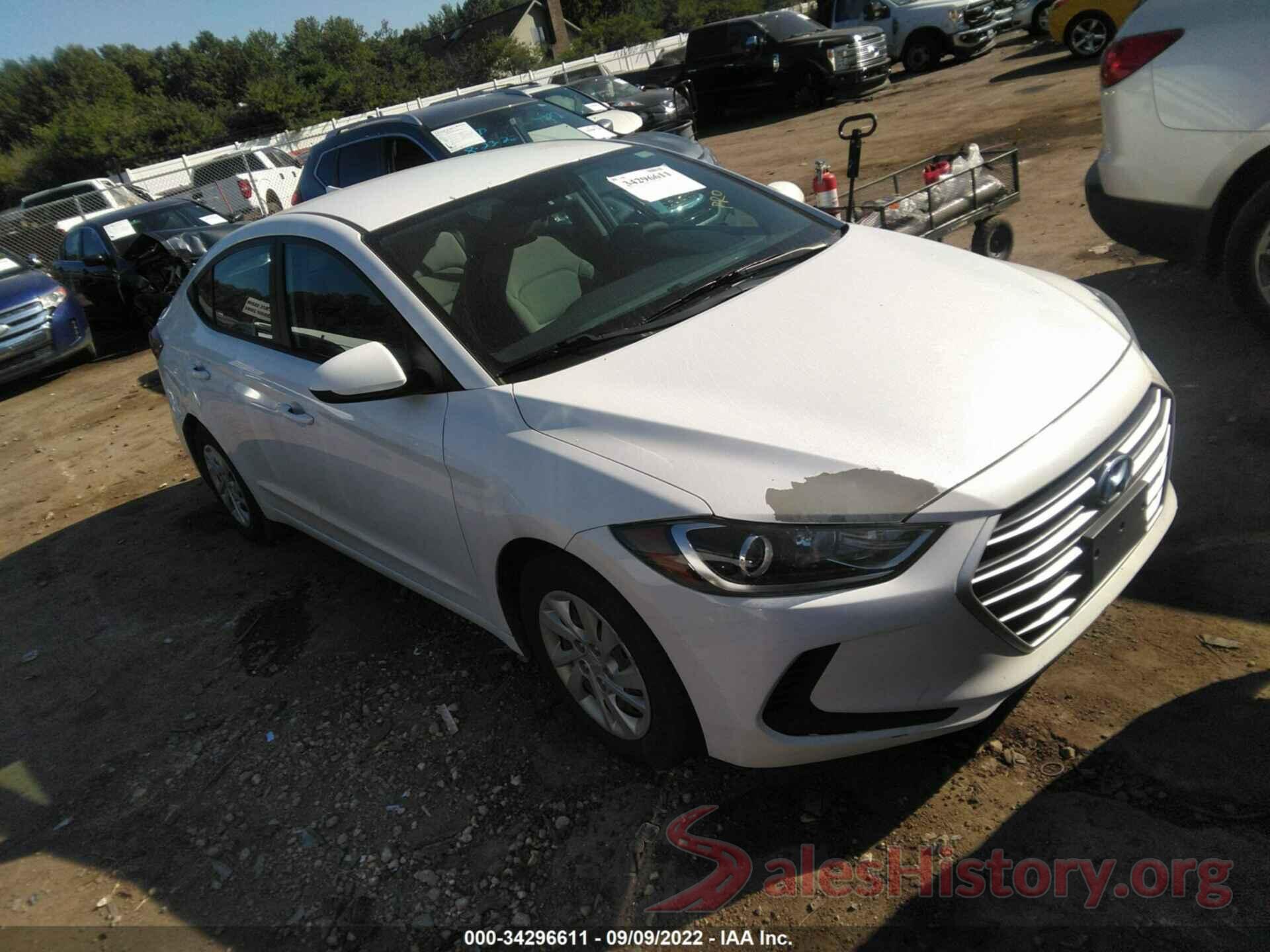 5NPD74LF2HH200932 2017 HYUNDAI ELANTRA