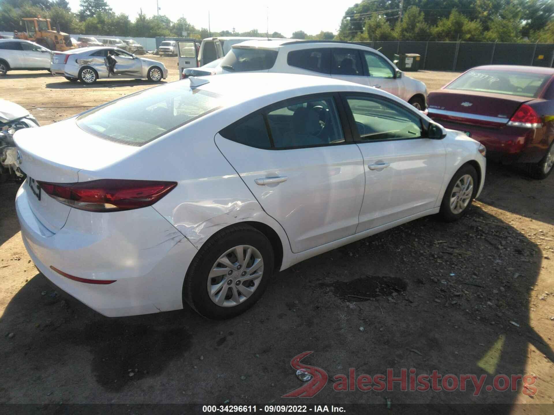 5NPD74LF2HH200932 2017 HYUNDAI ELANTRA