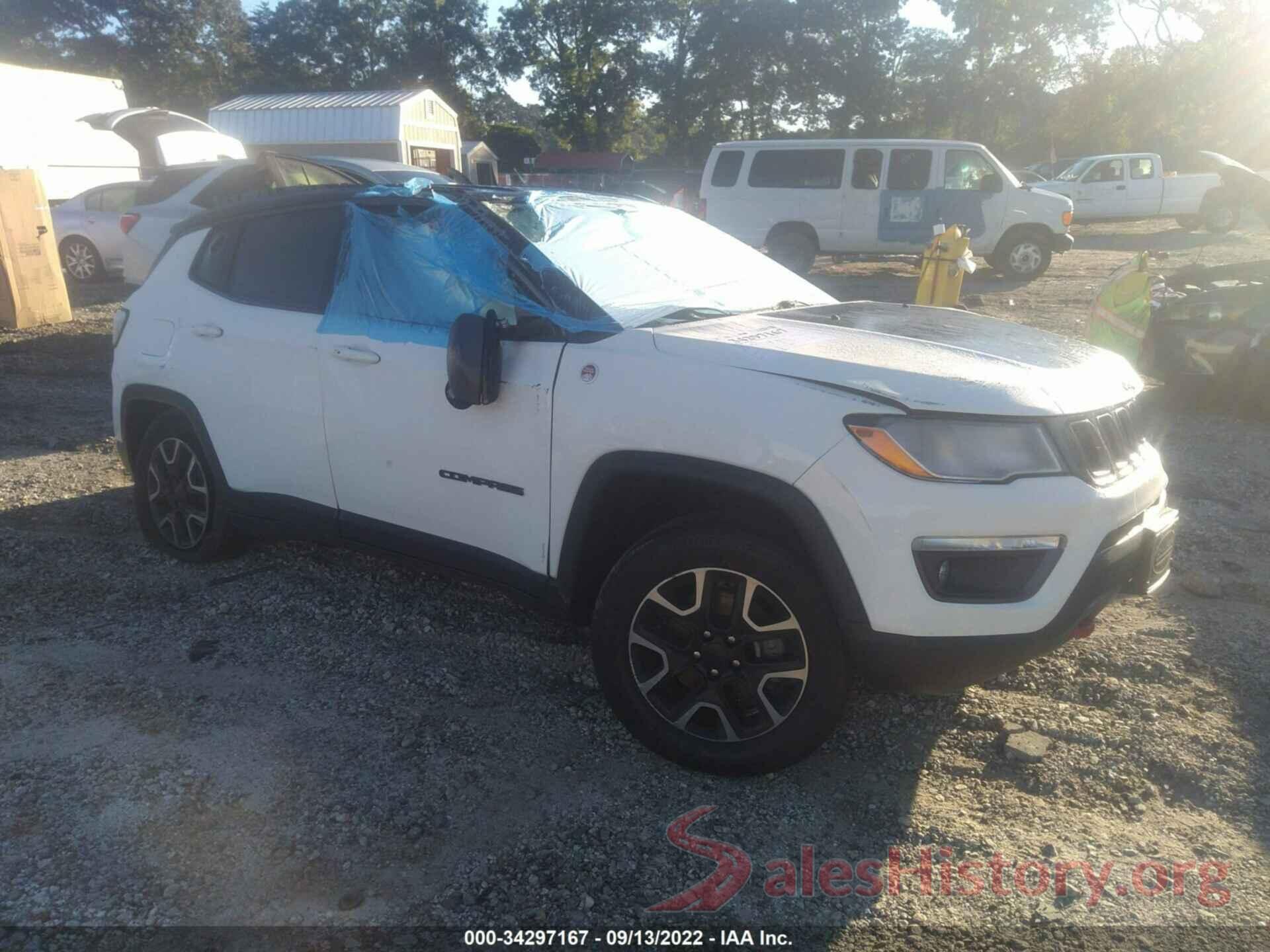 3C4NJDDB6KT627331 2019 JEEP COMPASS