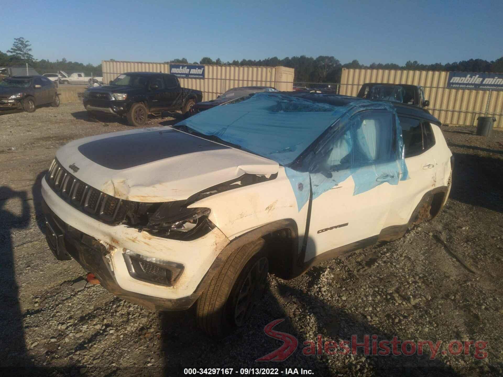 3C4NJDDB6KT627331 2019 JEEP COMPASS