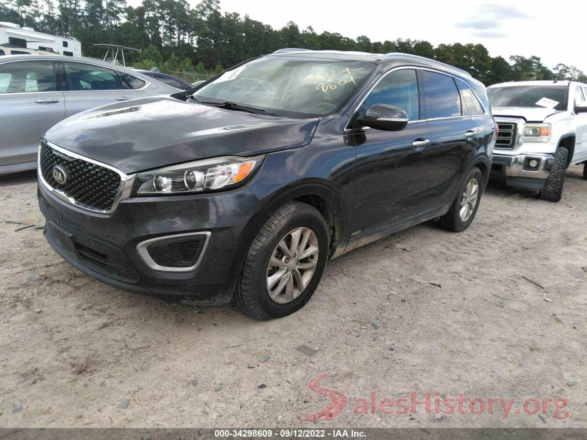 5XYPGDA34HG265066 2017 KIA SORENTO