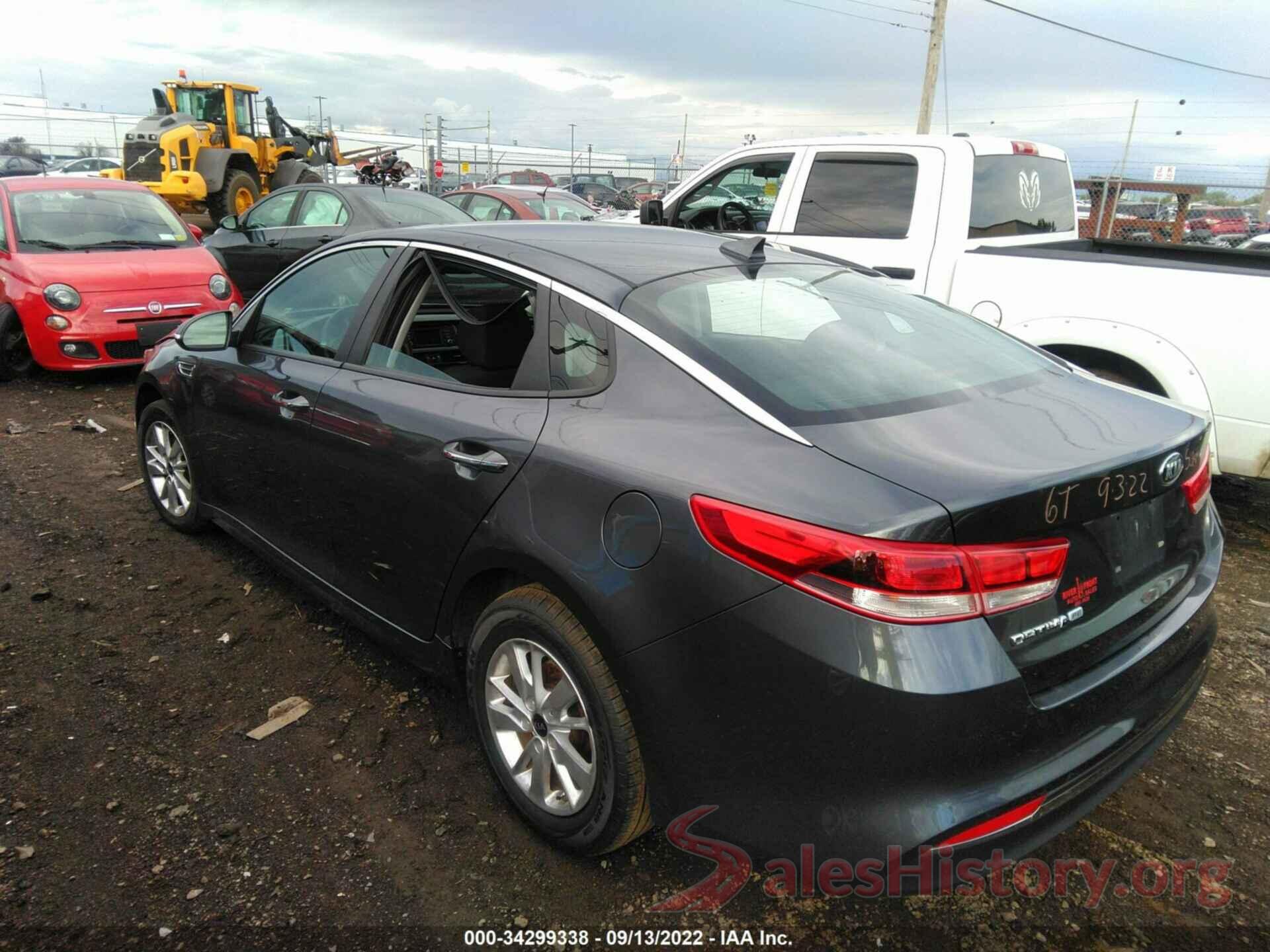 5XXGT4L38HG157207 2017 KIA OPTIMA