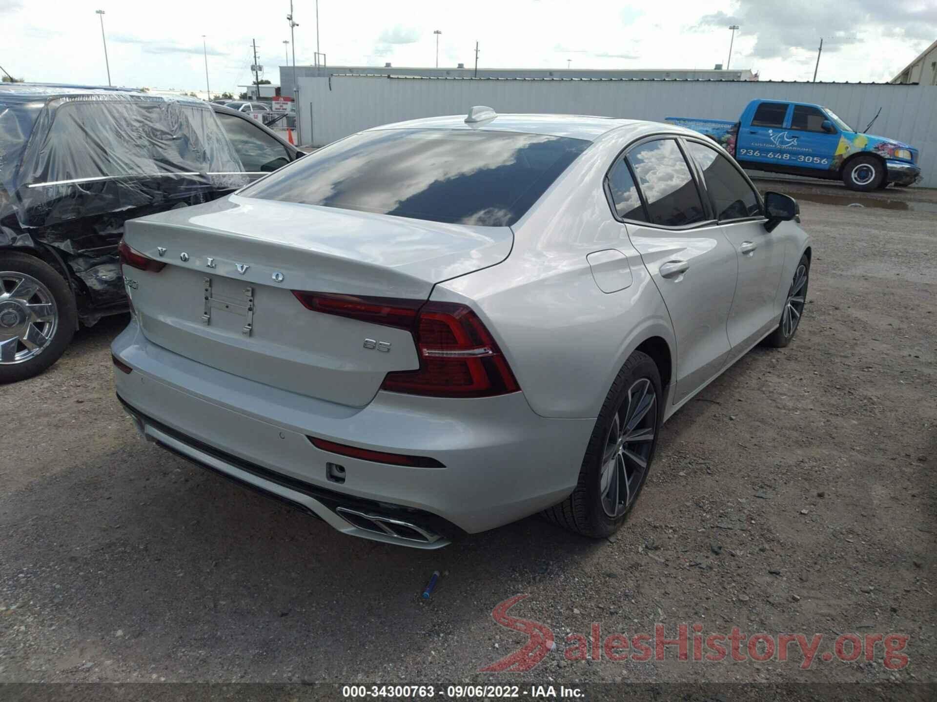 7JRL12FZXNG154310 2022 VOLVO S60