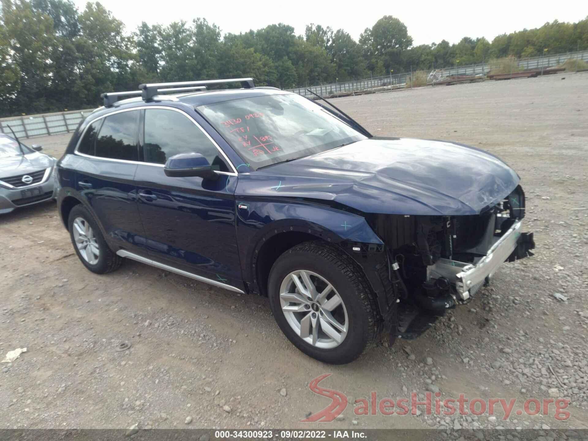 WA1GAAFYXN2085210 2022 AUDI Q5