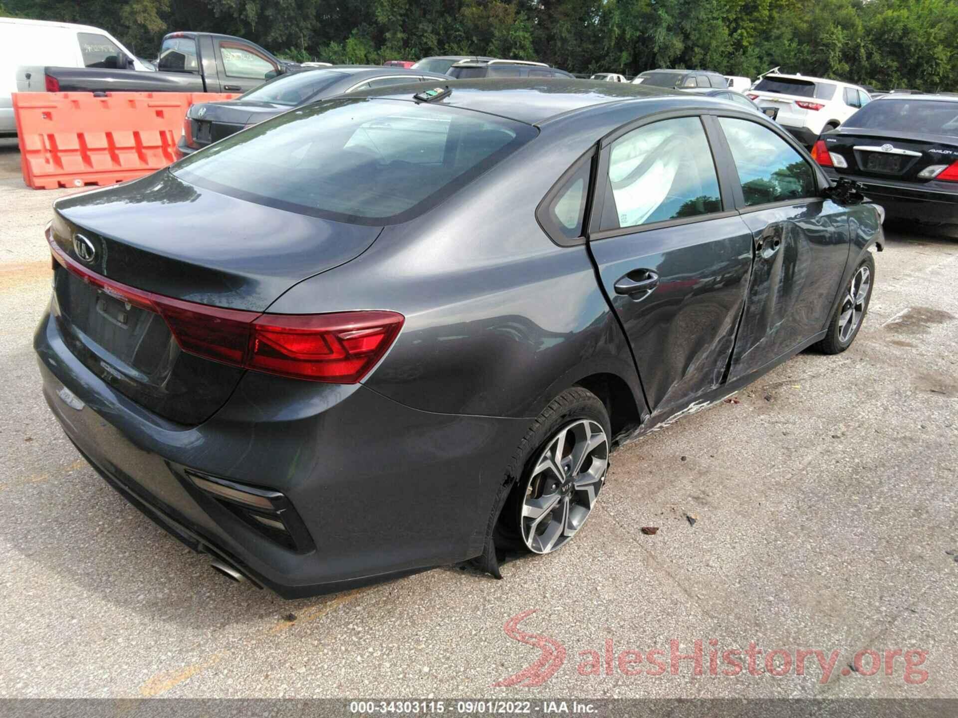 3KPF24AD0KE033474 2019 KIA FORTE