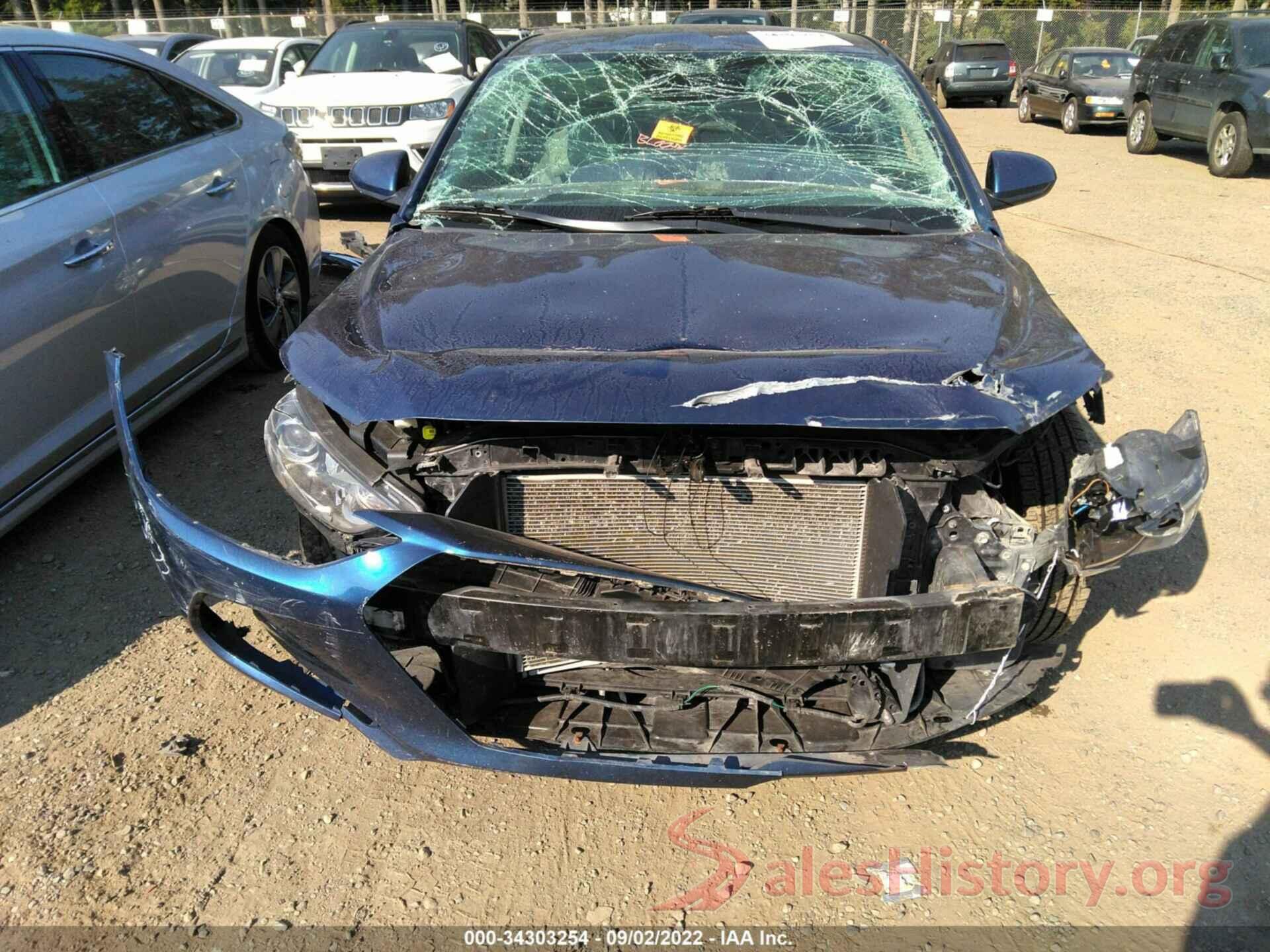 5NPD74LF3JH353681 2018 HYUNDAI ELANTRA