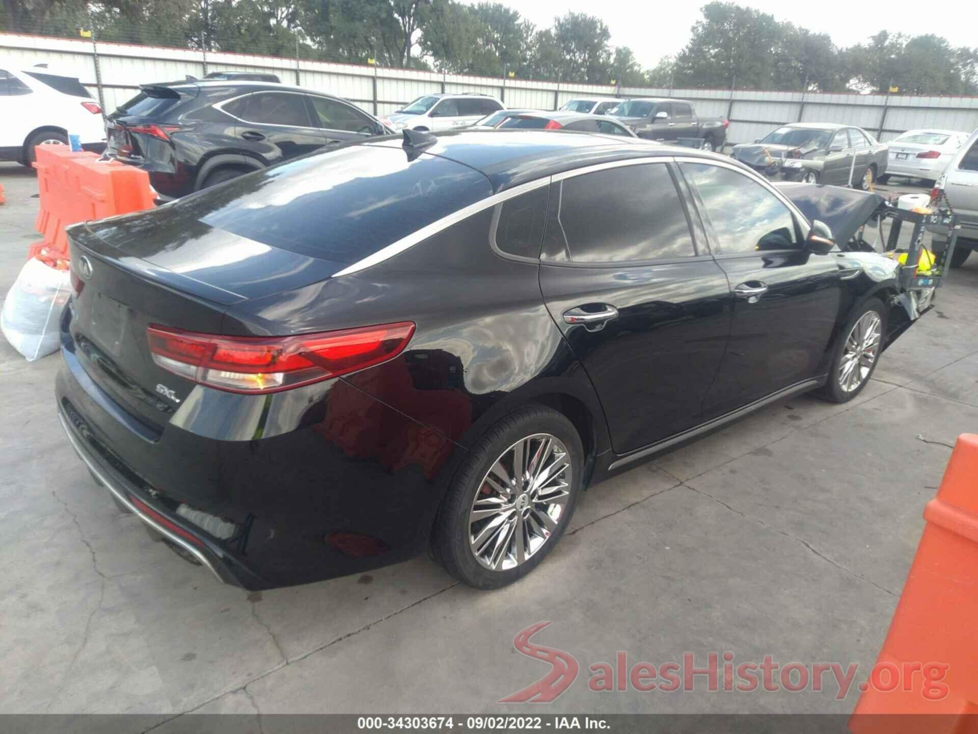 5XXGV4L29GG086423 2016 KIA OPTIMA