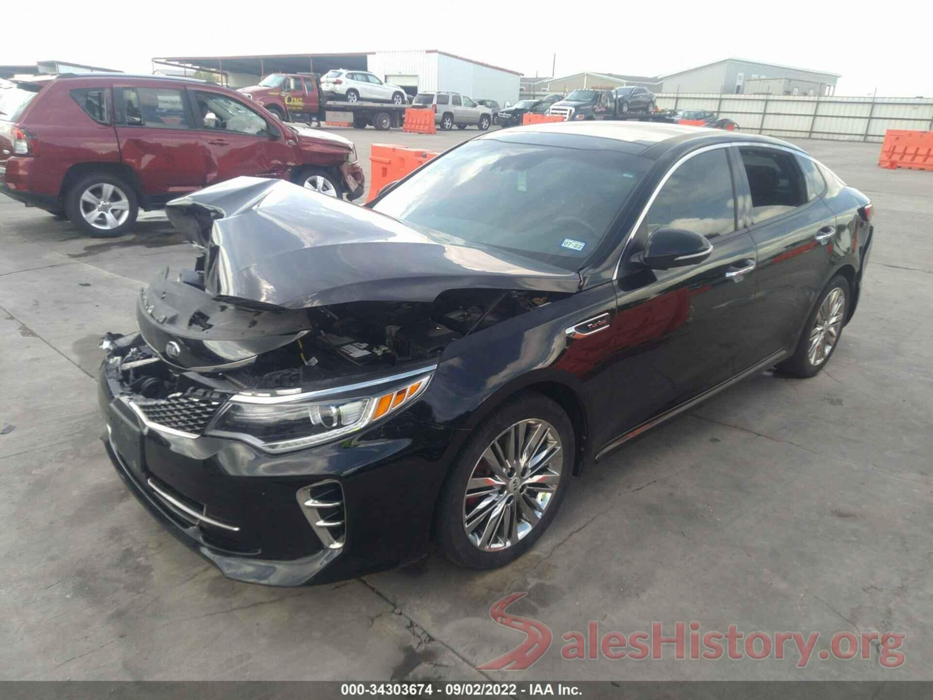 5XXGV4L29GG086423 2016 KIA OPTIMA