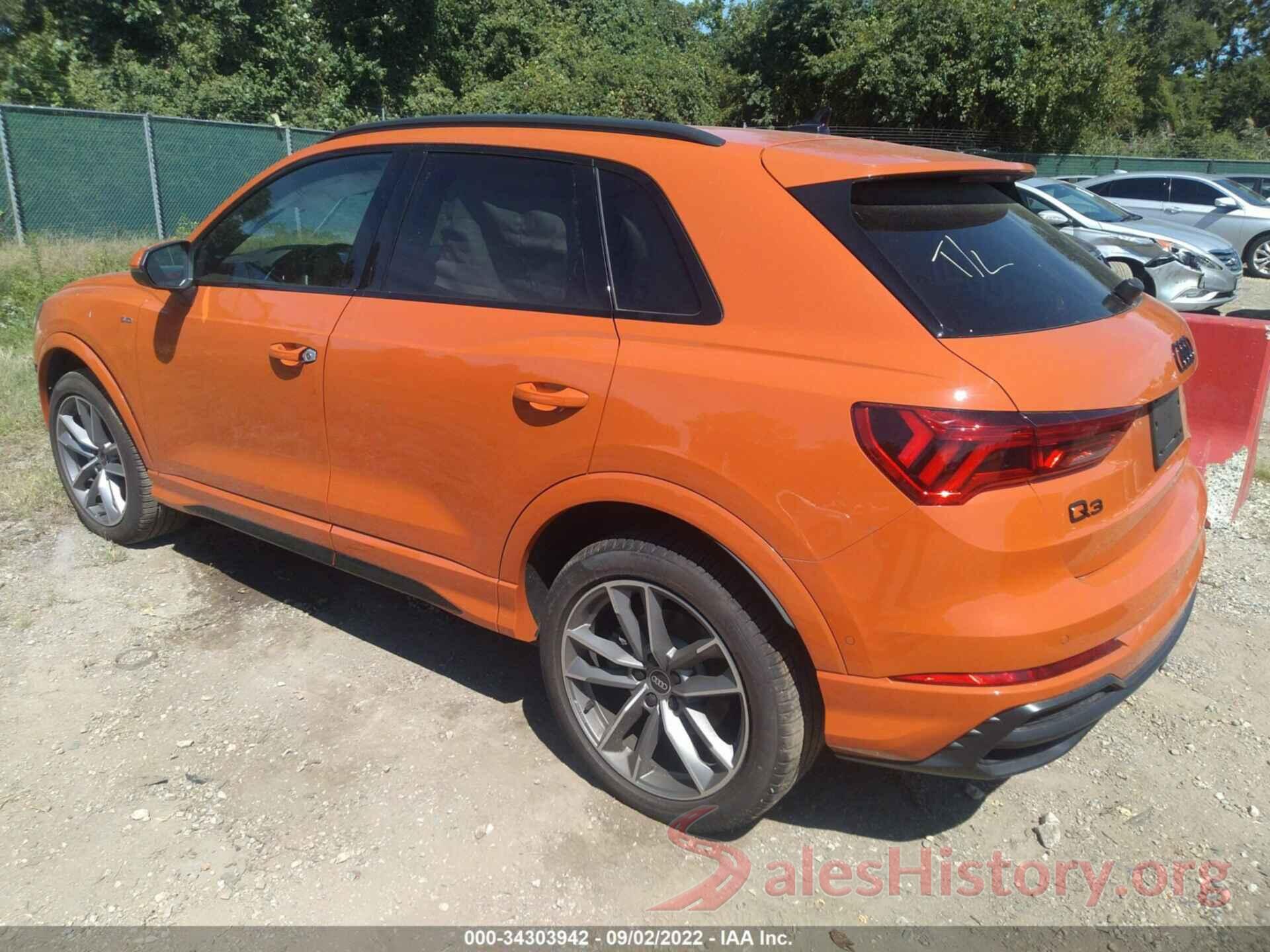 WA1EECF36M1156662 2021 AUDI Q3