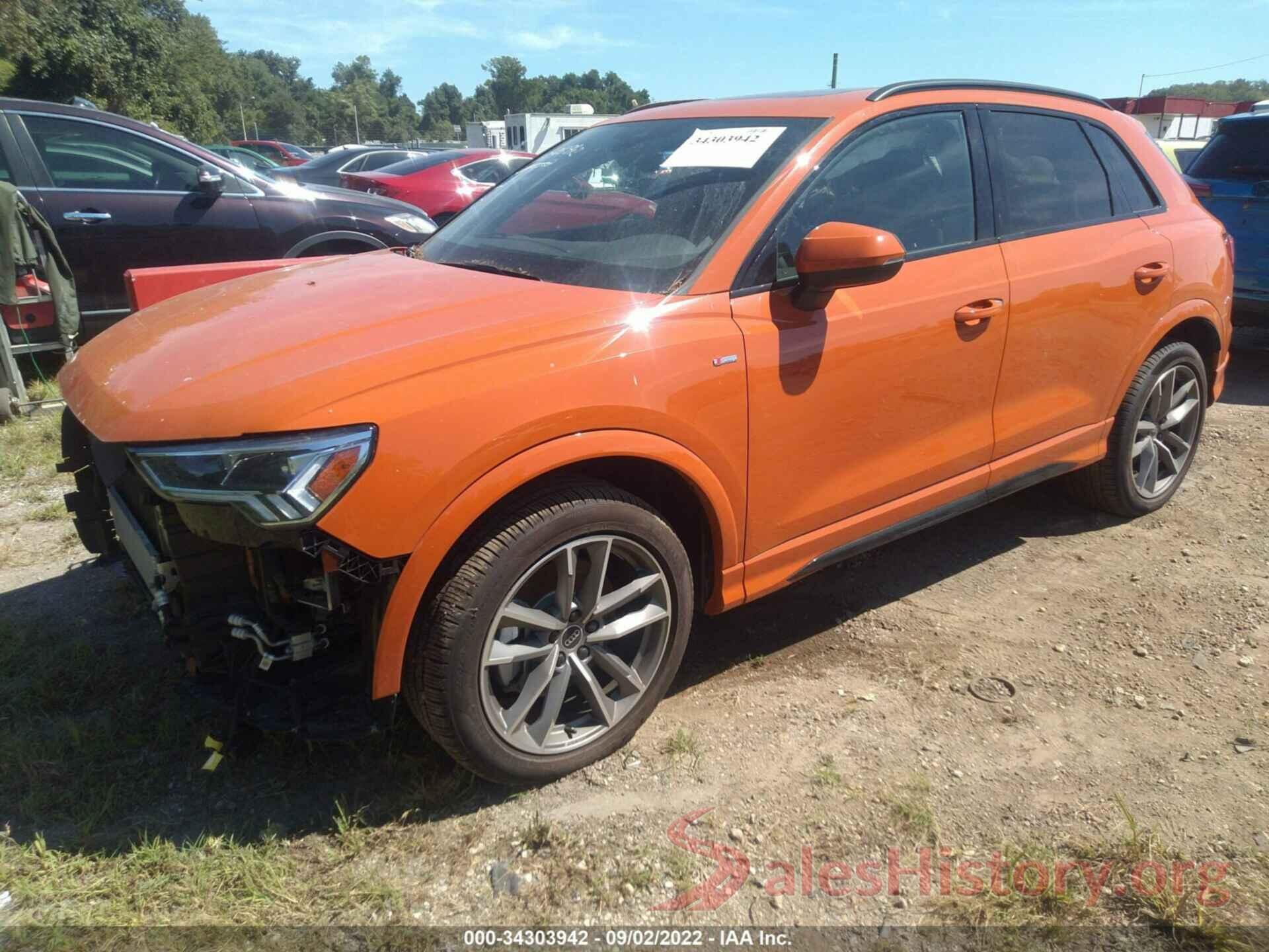 WA1EECF36M1156662 2021 AUDI Q3