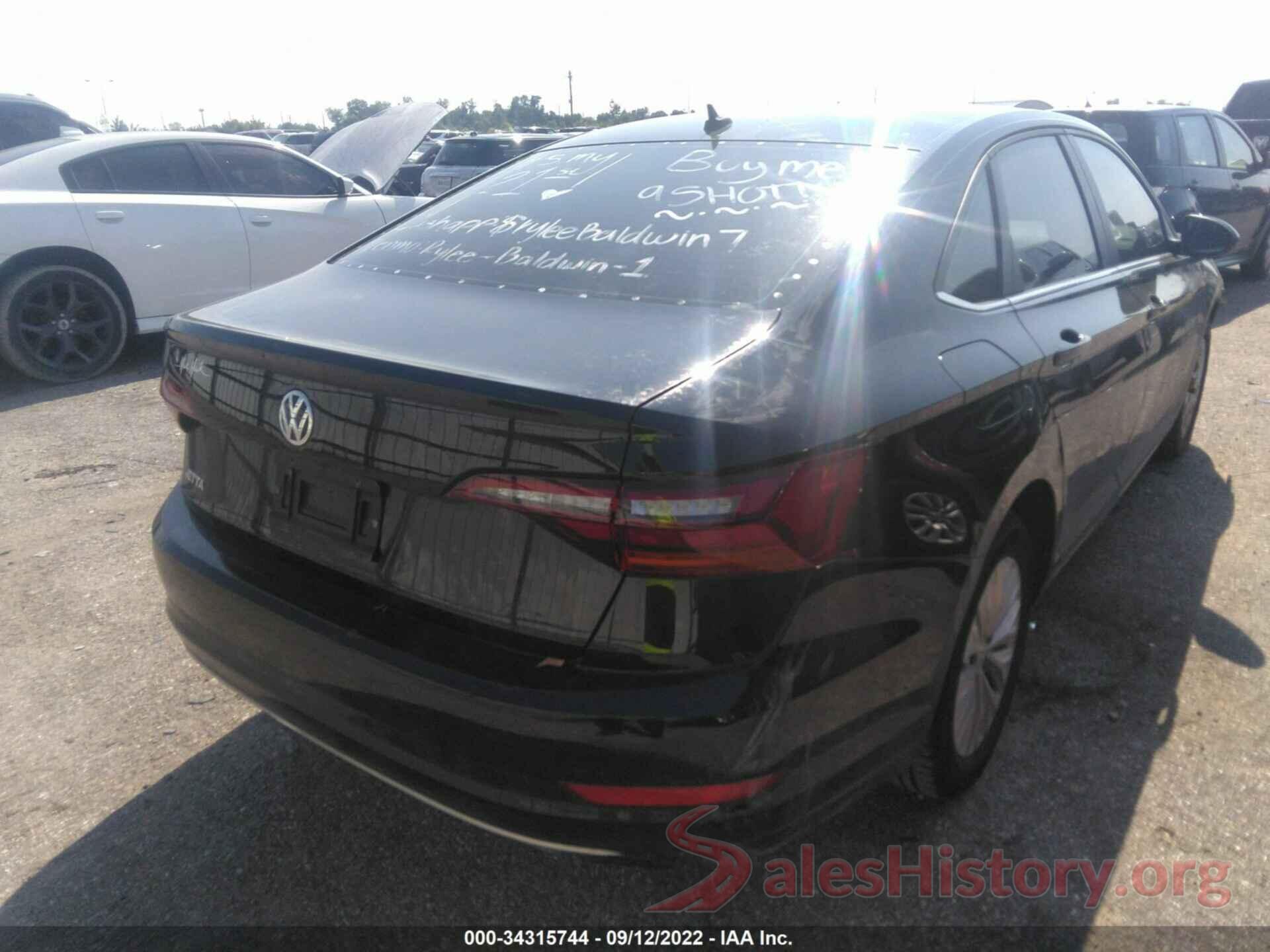 3VWC57BU9KM104233 2019 VOLKSWAGEN JETTA