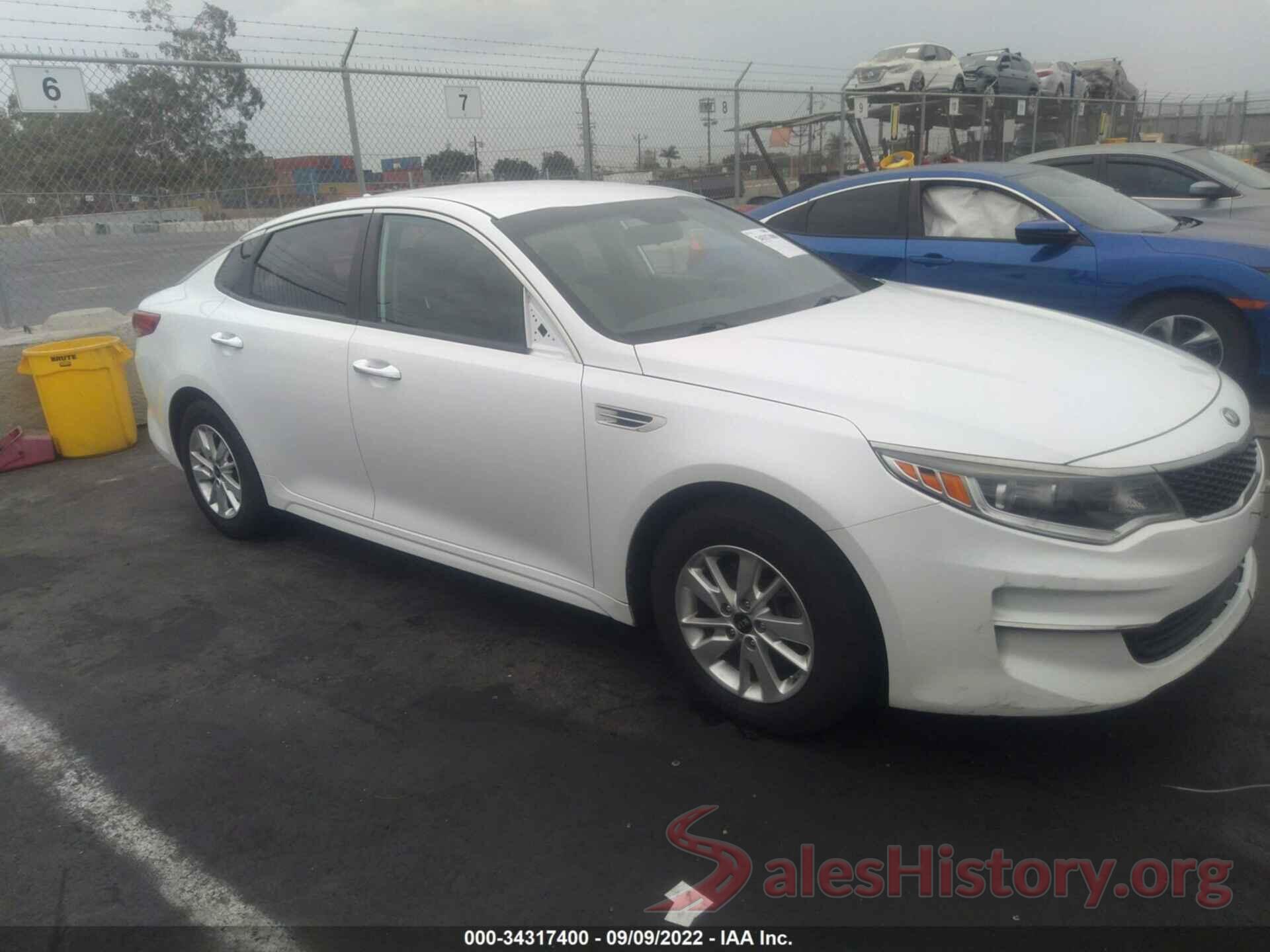 5XXGT4L33HG135552 2017 KIA OPTIMA