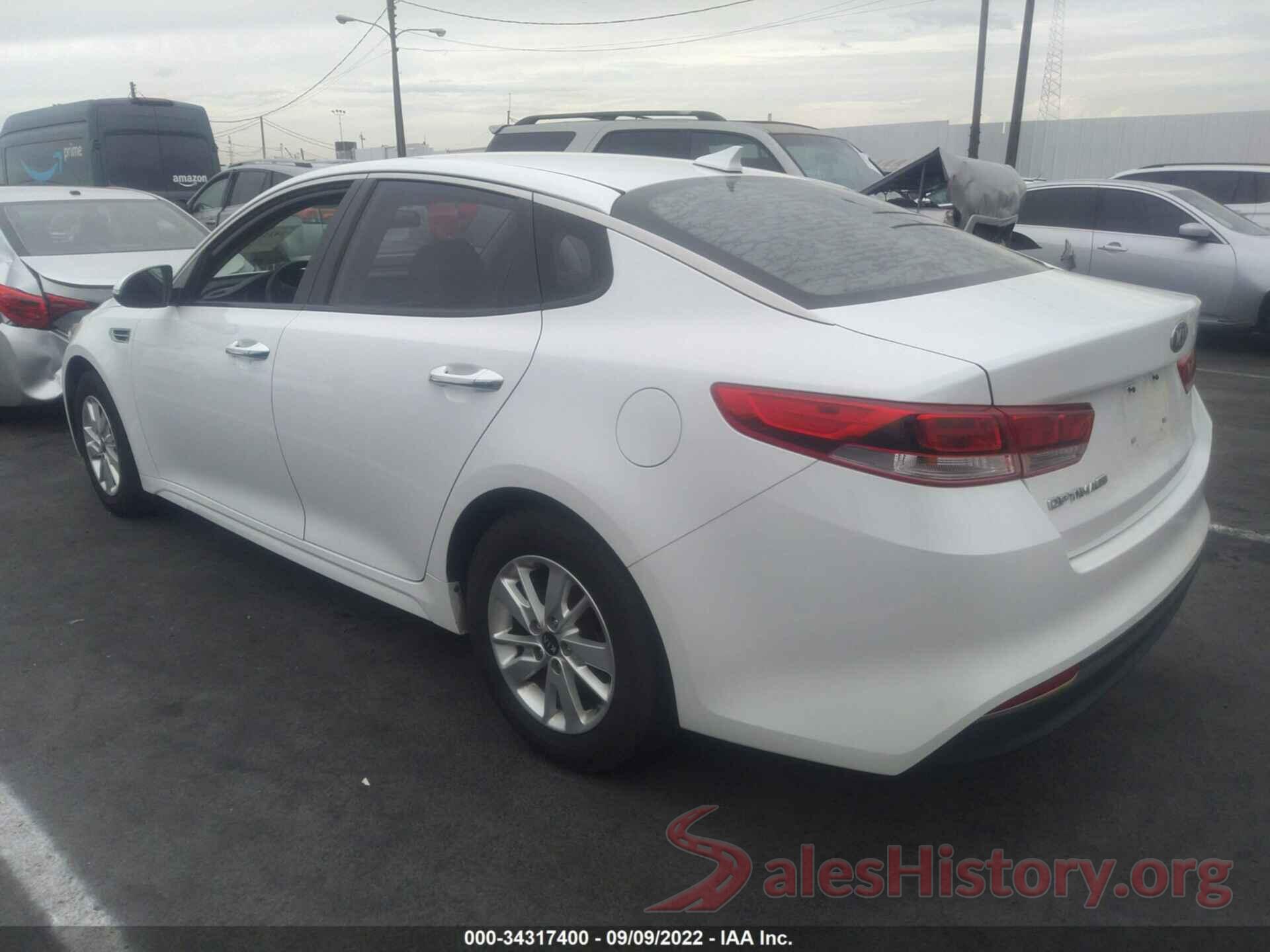 5XXGT4L33HG135552 2017 KIA OPTIMA