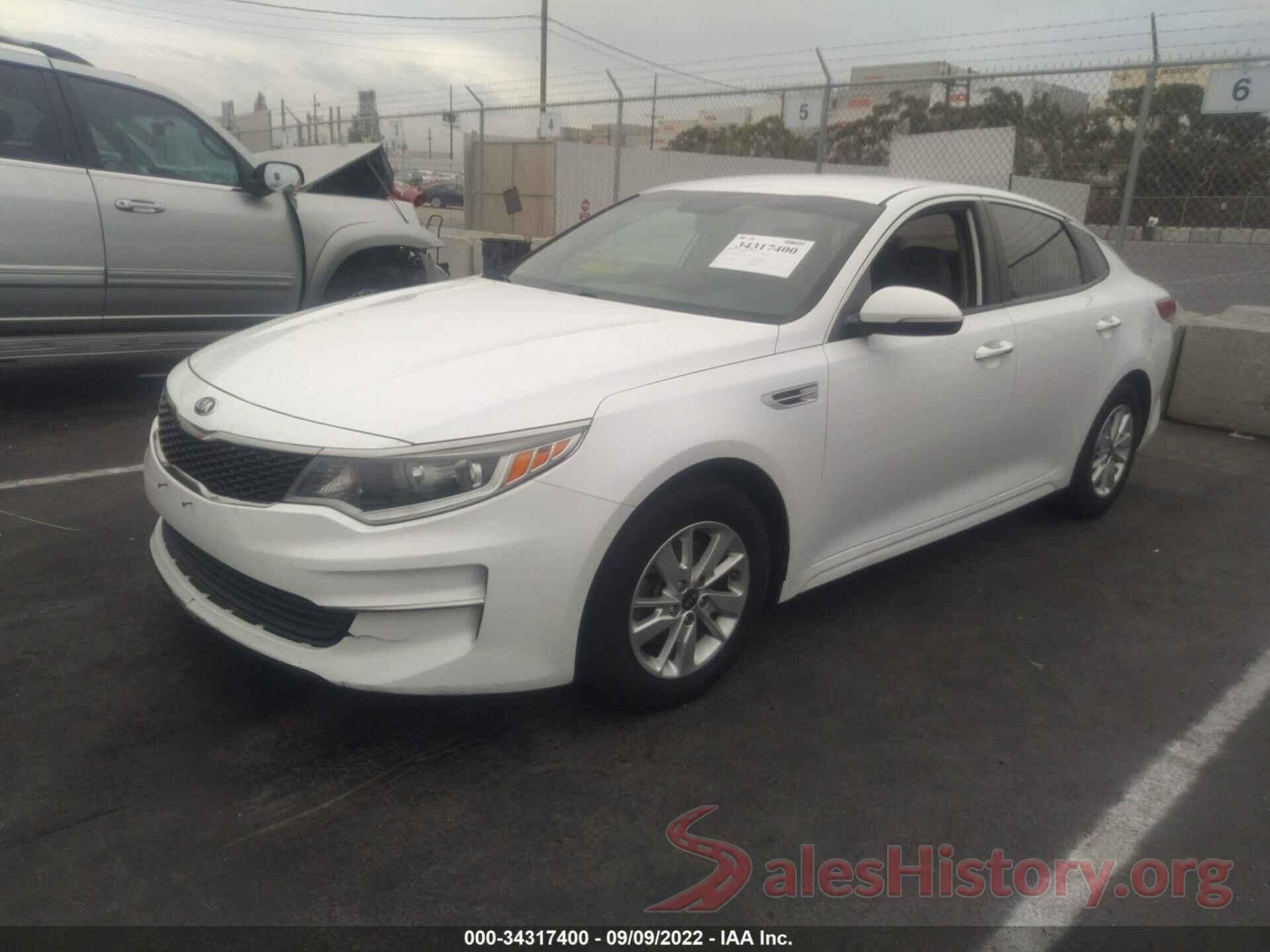 5XXGT4L33HG135552 2017 KIA OPTIMA