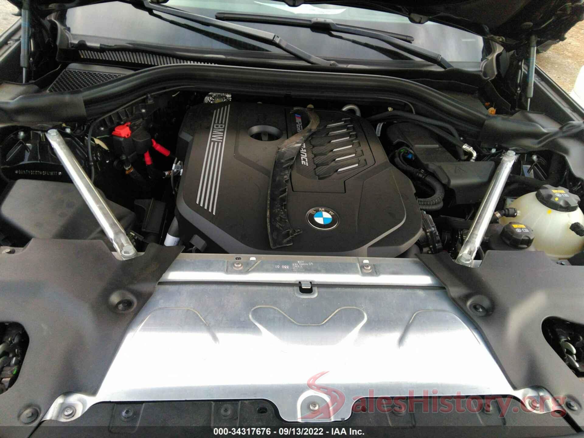 5UXTY9C07M9F41877 2021 BMW X3