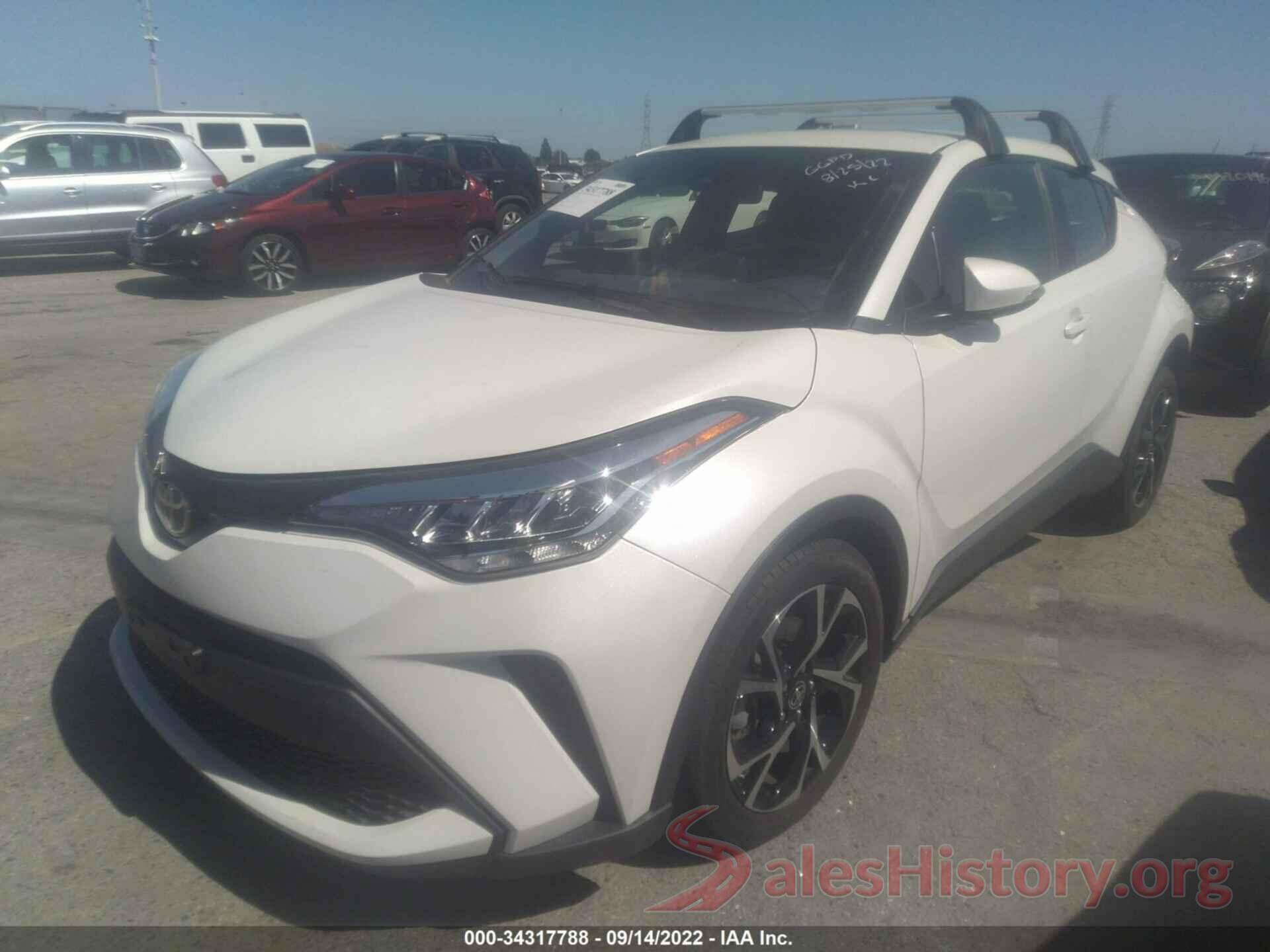 JTNKHMBX1M1108920 2021 TOYOTA C-HR