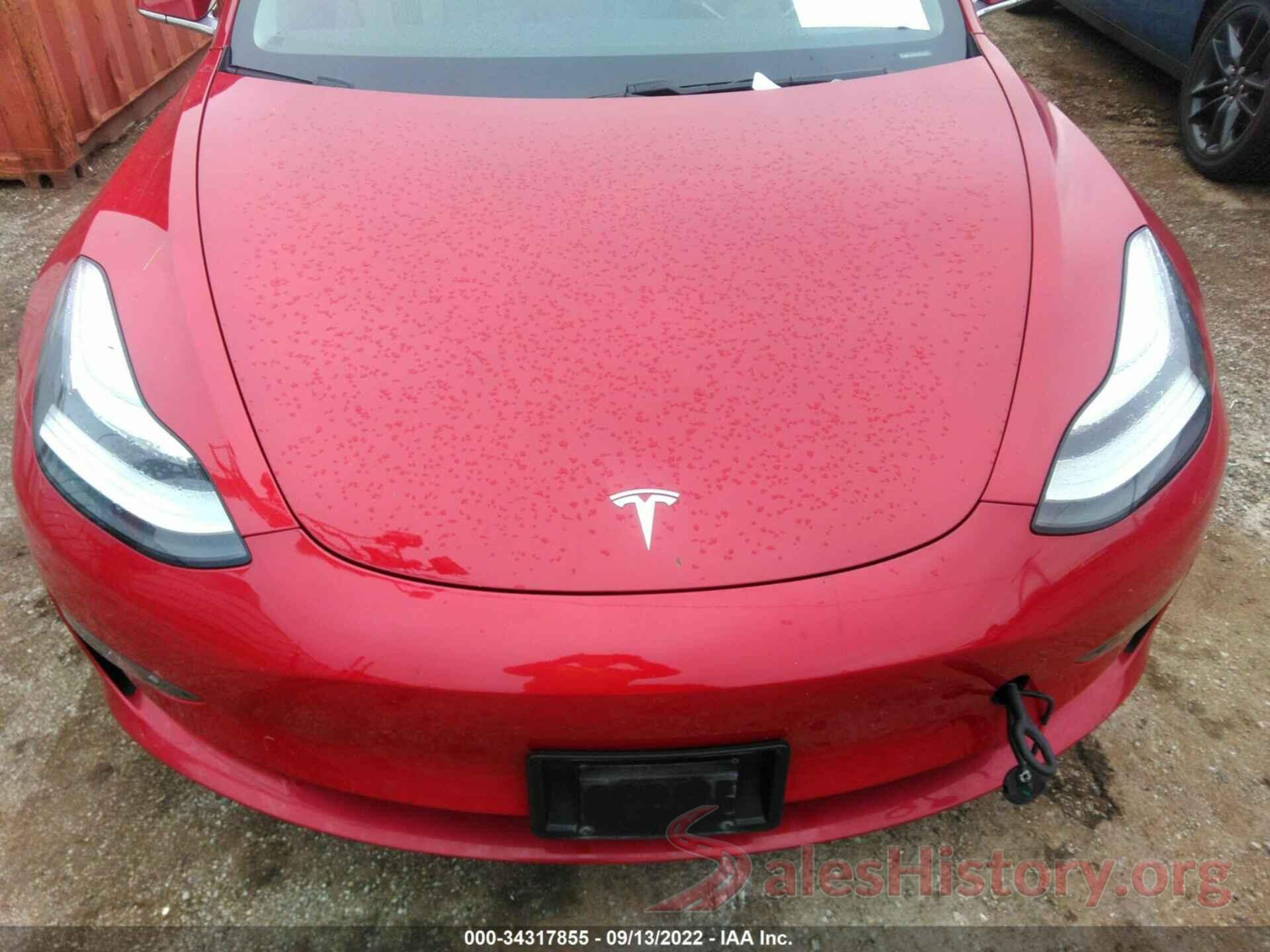 5YJ3E1EA8JF051366 2018 TESLA MODEL 3