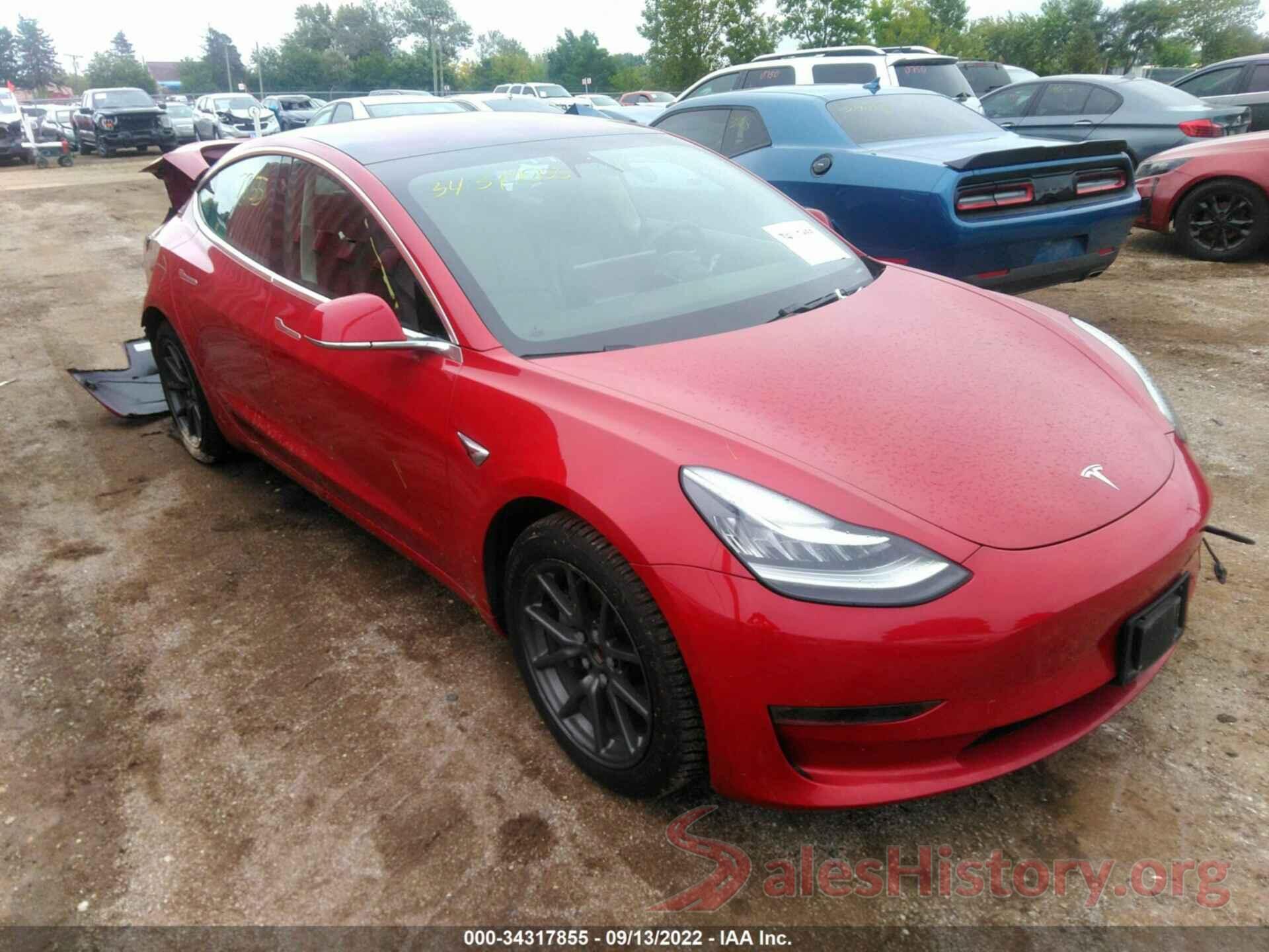 5YJ3E1EA8JF051366 2018 TESLA MODEL 3