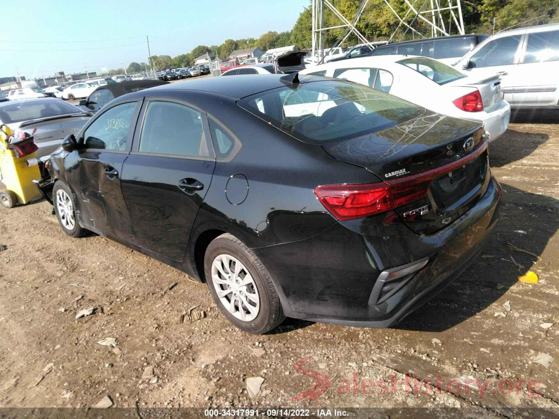 3KPF24AD1LE173129 2020 KIA FORTE