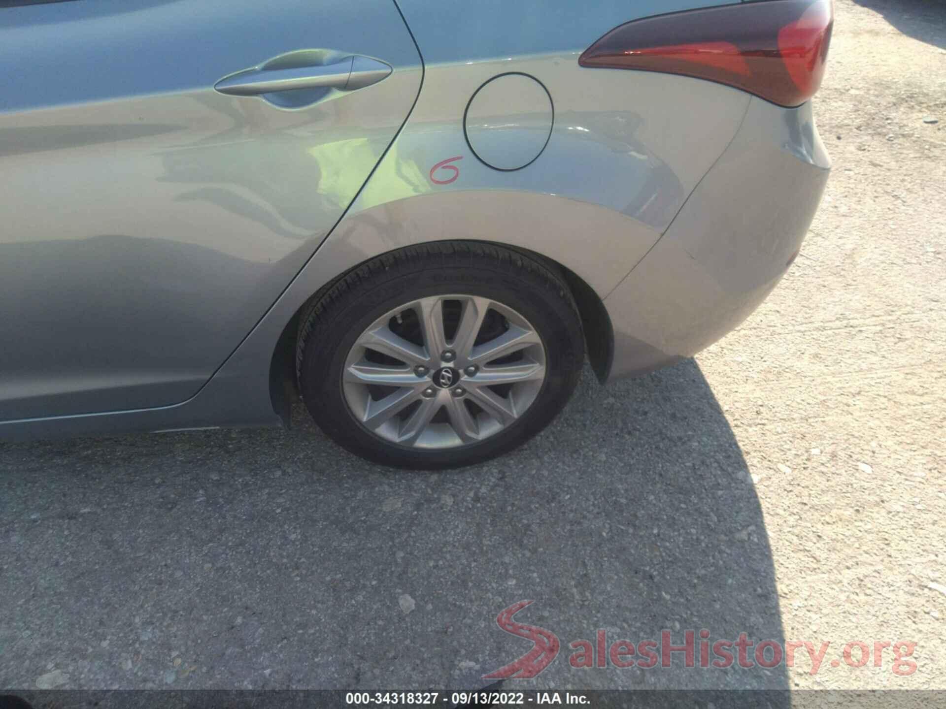 KMHDH4AE3FU392786 2015 HYUNDAI ELANTRA