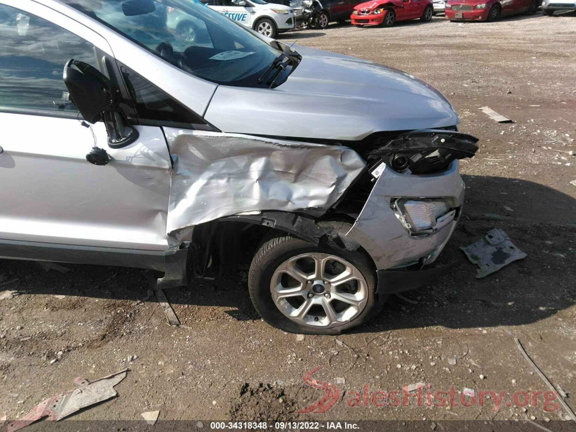 MAJ6S3GL1MC408183 2021 FORD ECOSPORT