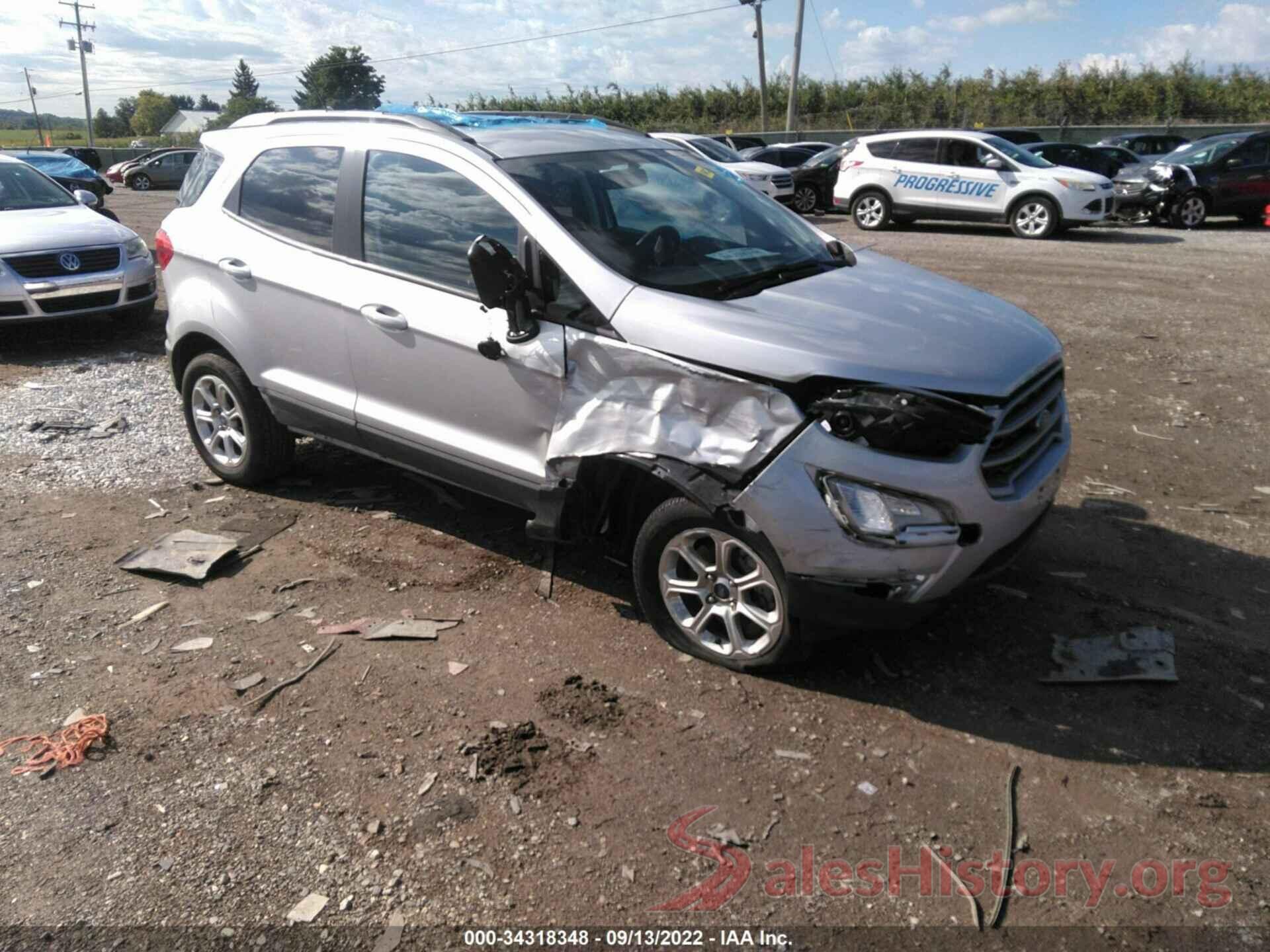 MAJ6S3GL1MC408183 2021 FORD ECOSPORT