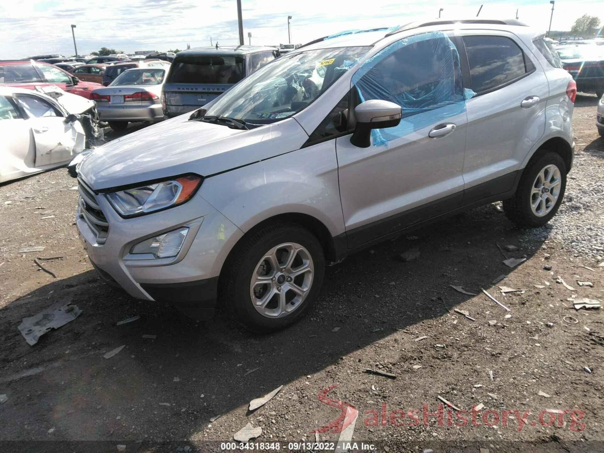 MAJ6S3GL1MC408183 2021 FORD ECOSPORT