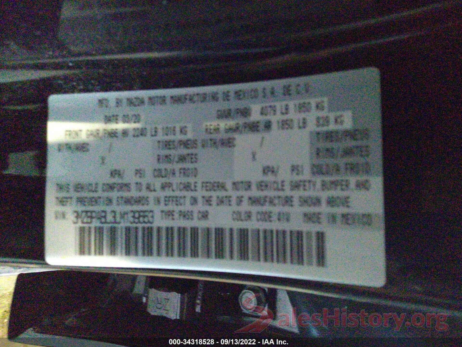 3MZBPABL3LM139653 2020 MAZDA MAZDA3 SEDAN