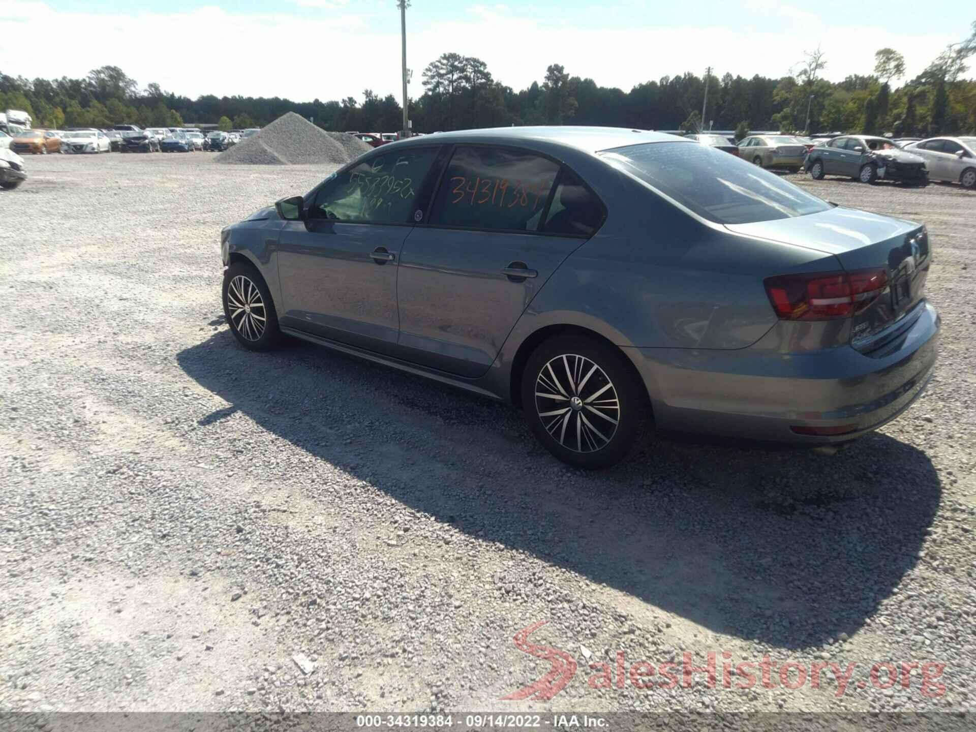 3VWDB7AJXJM251177 2018 VOLKSWAGEN JETTA