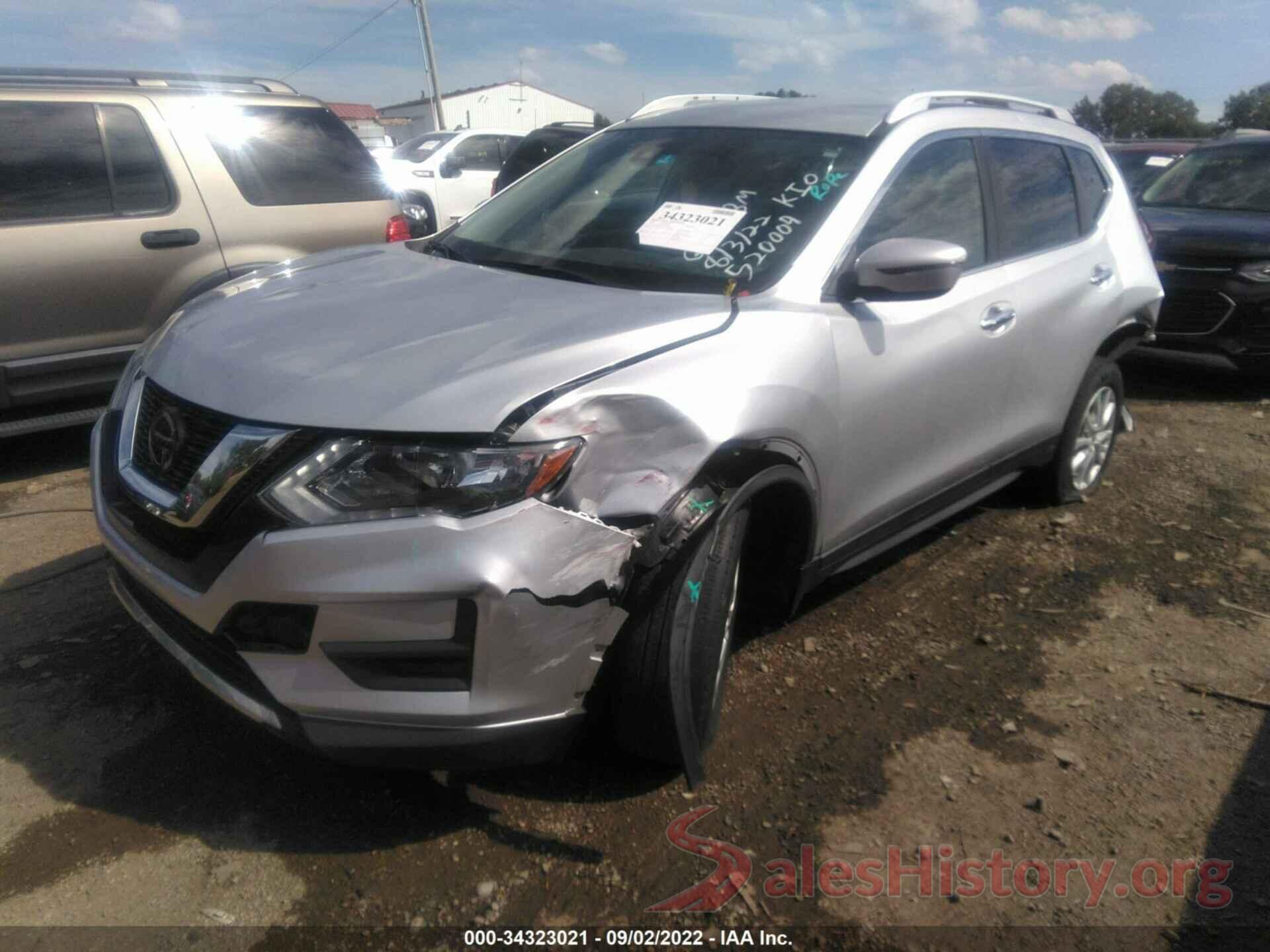 KNMAT2MV7LP520009 2020 NISSAN ROGUE