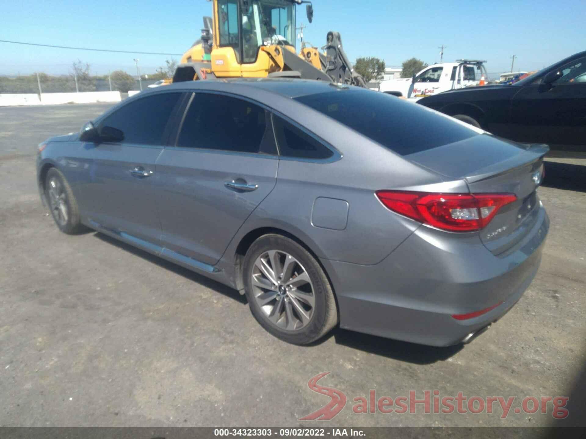 5NPE34AF2HH583077 2017 HYUNDAI SONATA