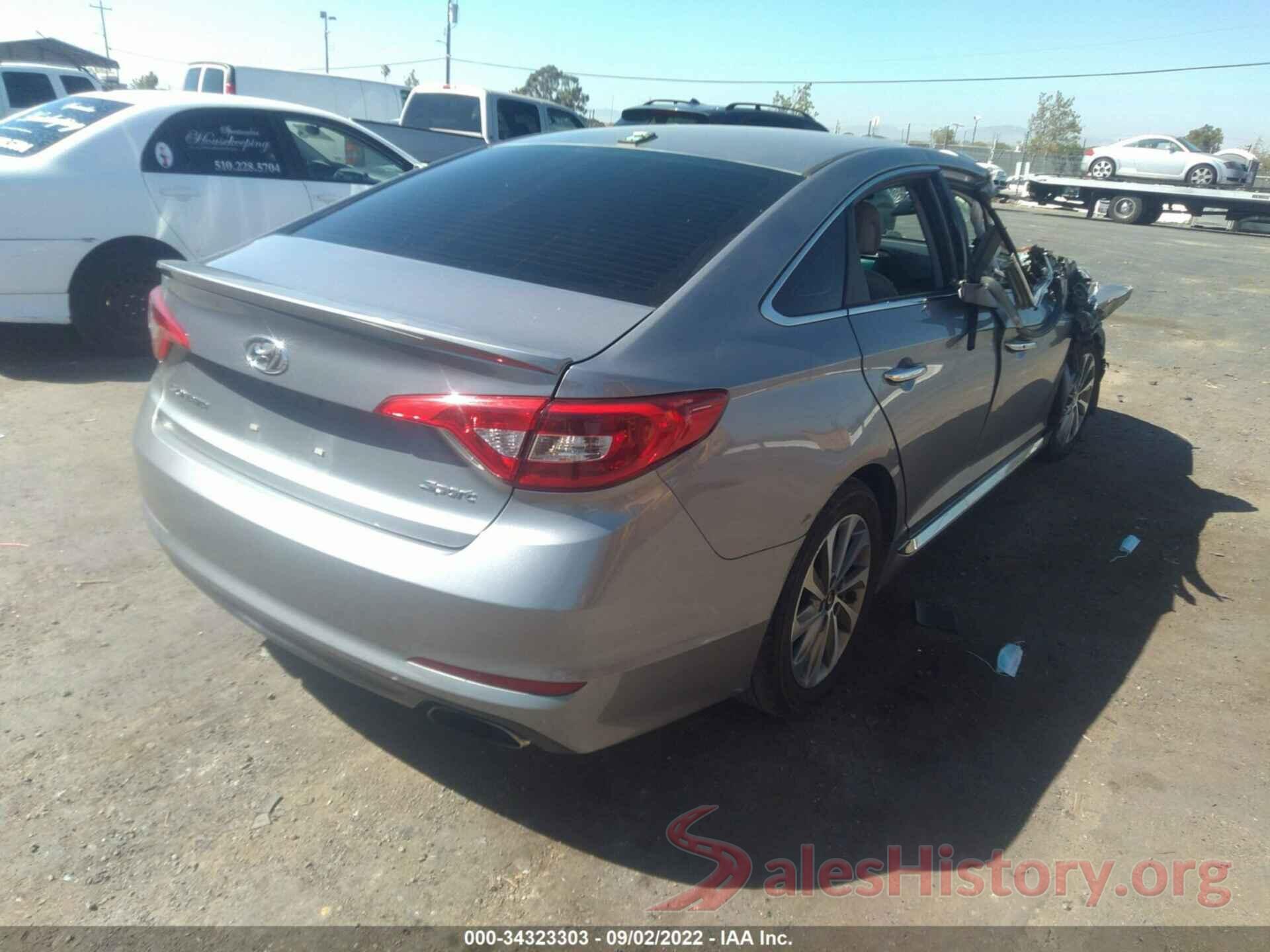 5NPE34AF2HH583077 2017 HYUNDAI SONATA