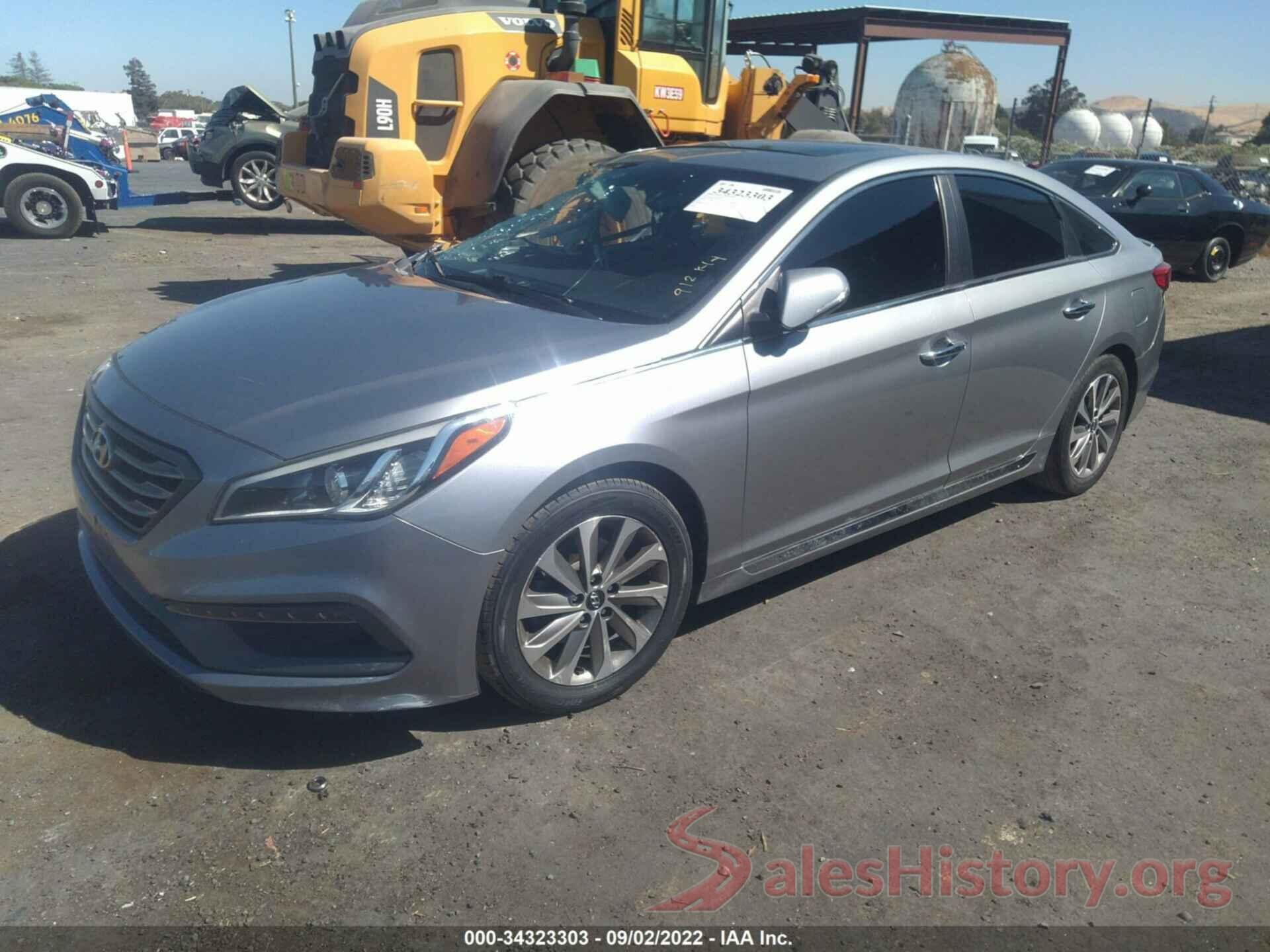 5NPE34AF2HH583077 2017 HYUNDAI SONATA