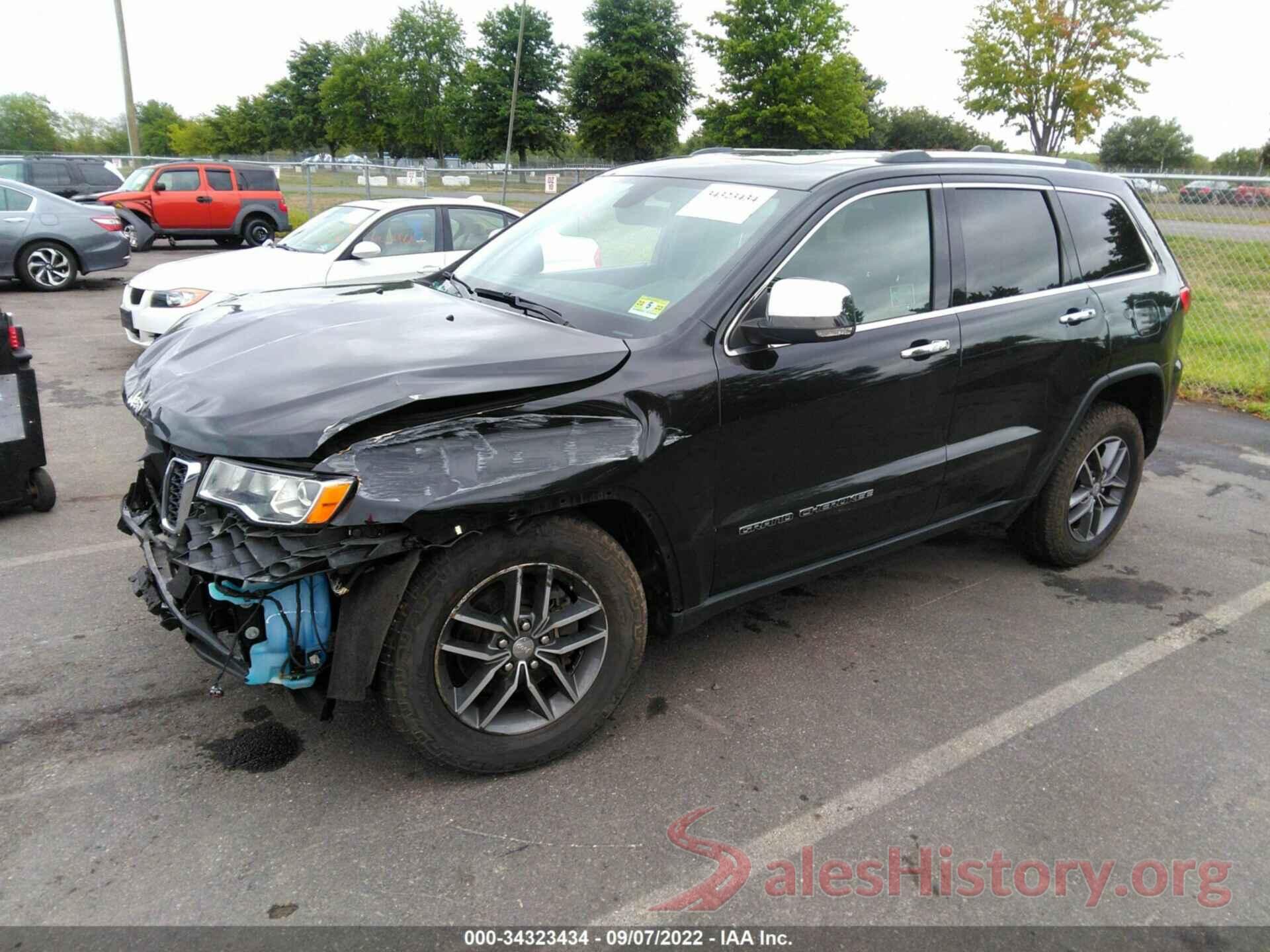 1C4RJFBG4JC397035 2018 JEEP GRAND CHEROKEE