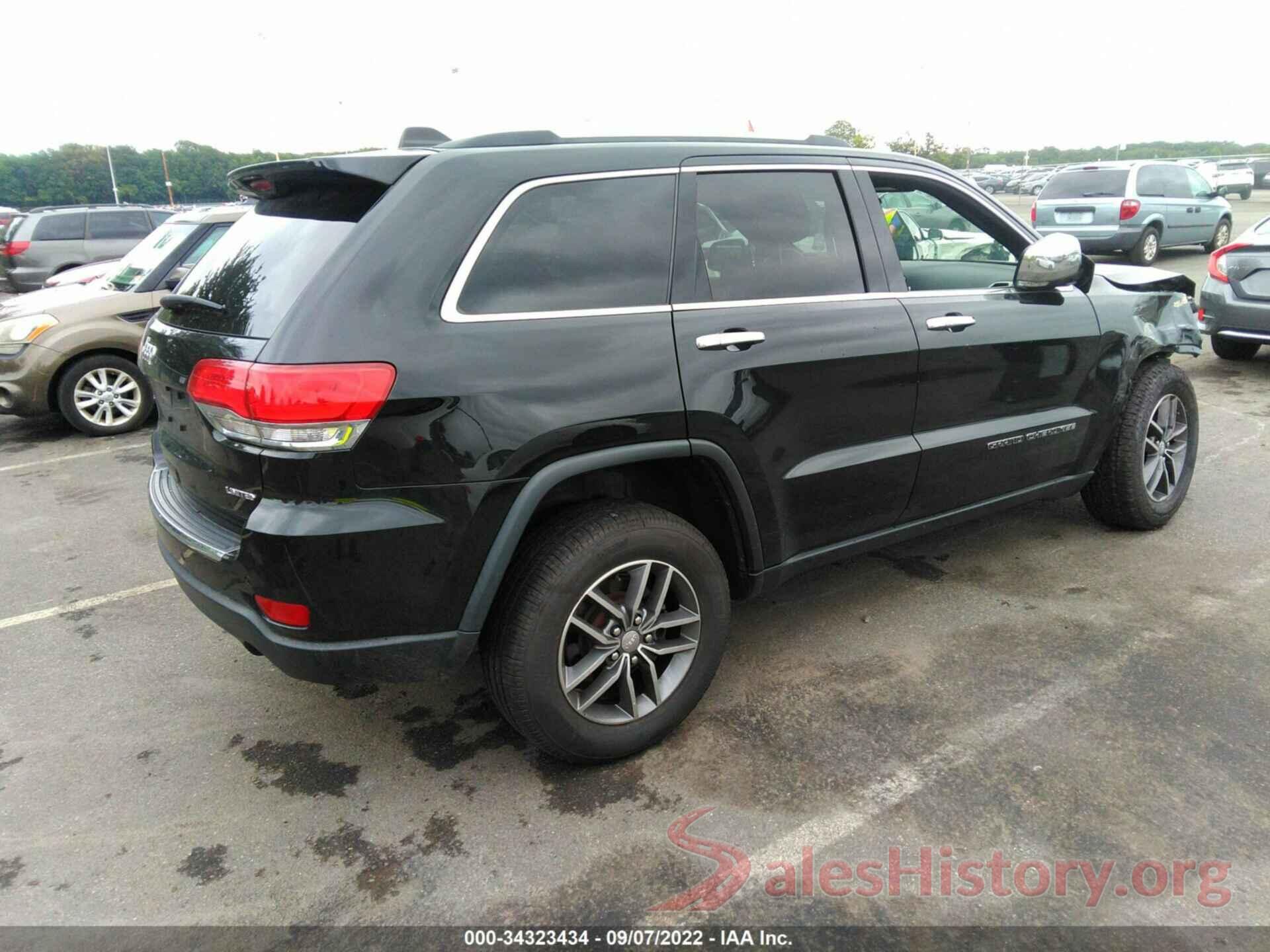 1C4RJFBG4JC397035 2018 JEEP GRAND CHEROKEE