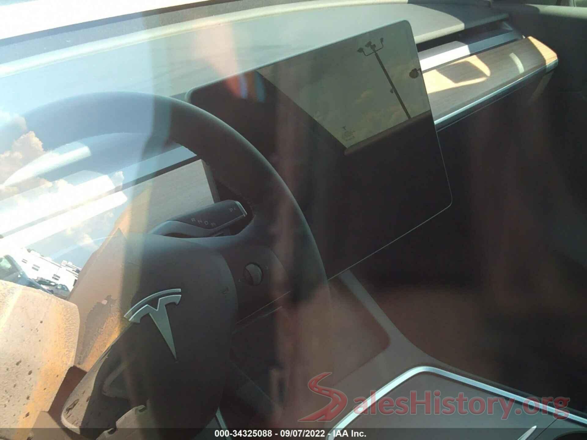 7SAYGDEE0NA003421 2022 TESLA MODEL Y